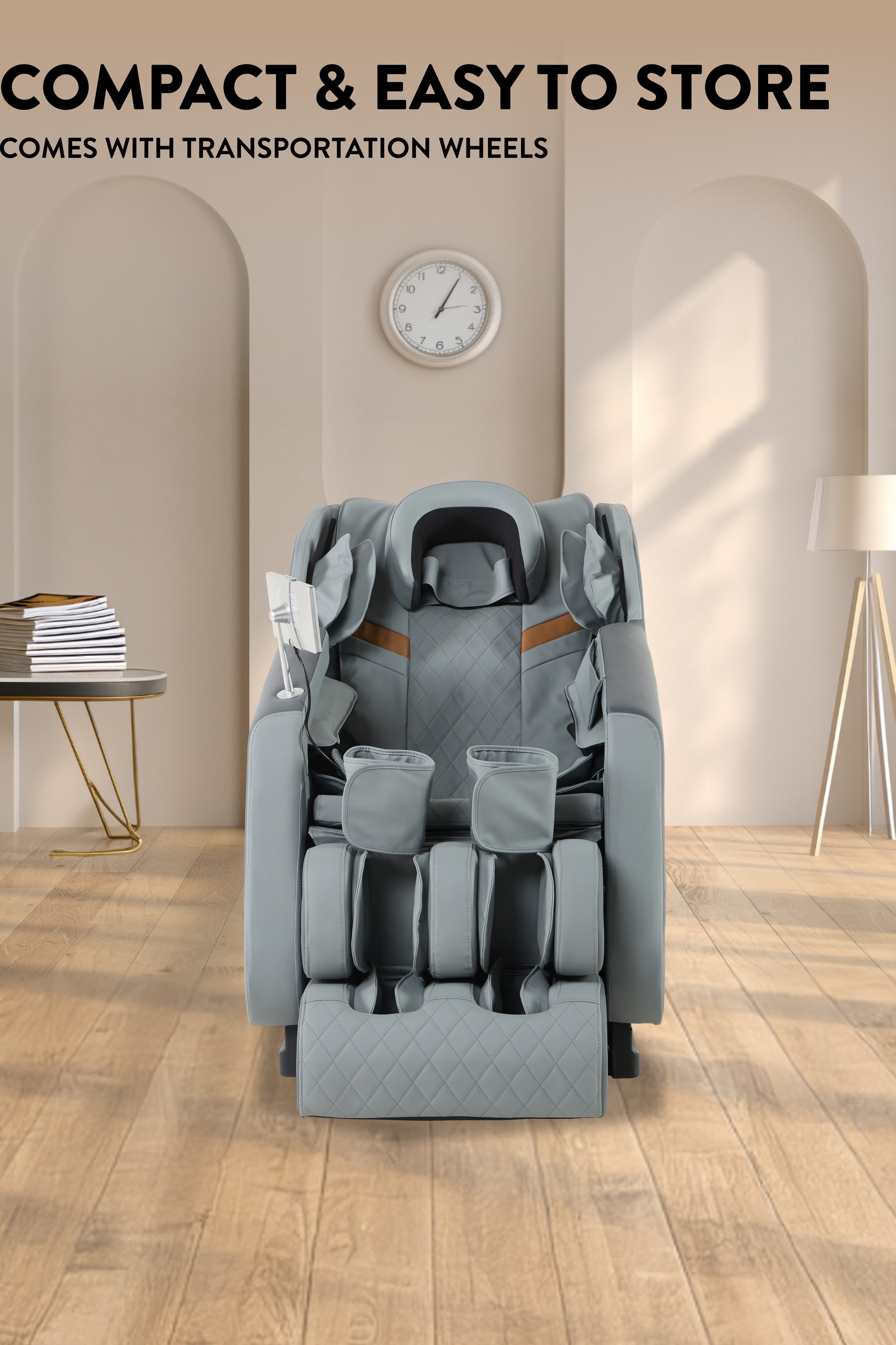 Cult Harmony Massage Chair with Fixed Point Massage Technique and Bluetooth AI Voice Function for Full Body Massage At Home