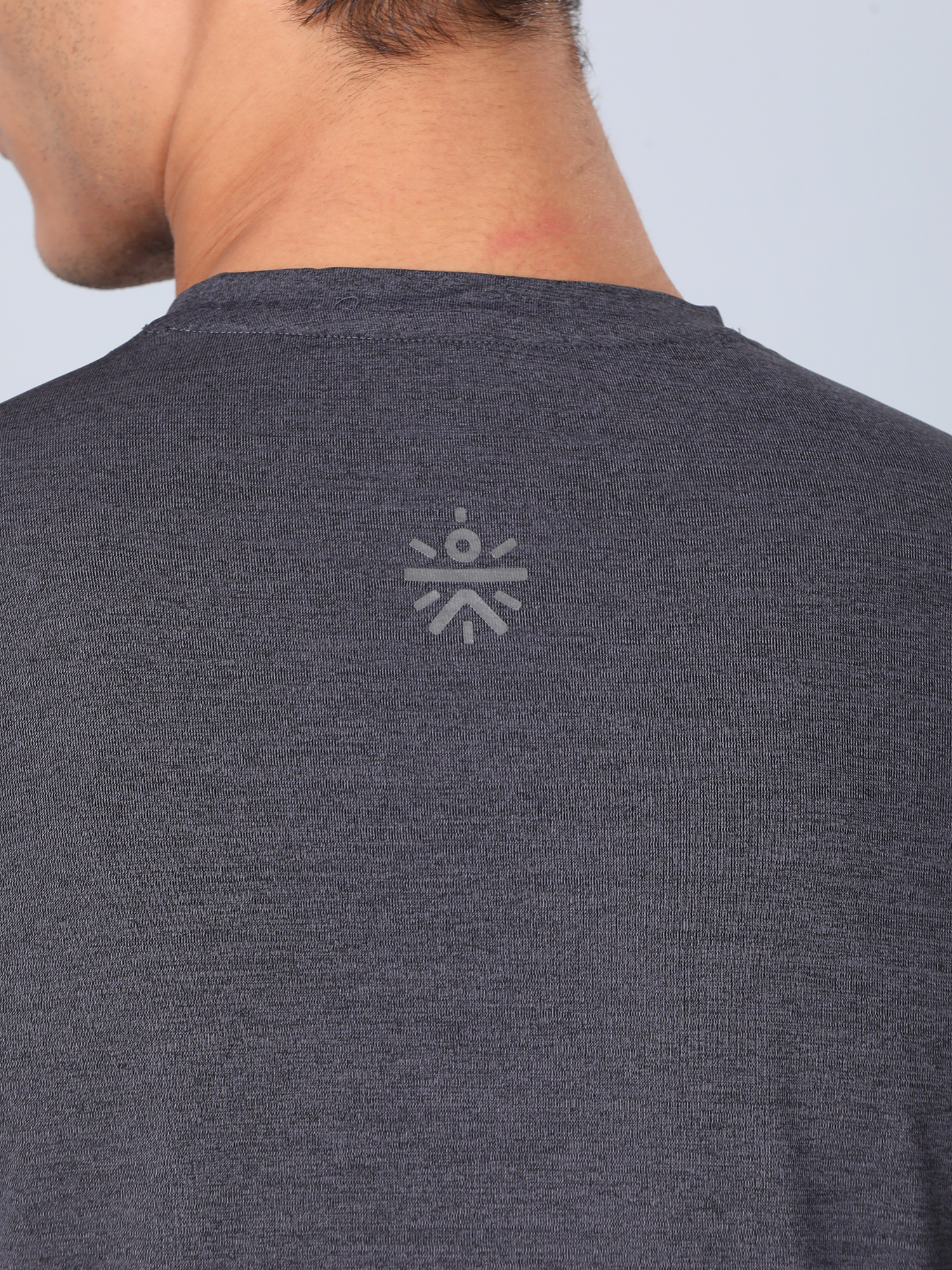 Signature Striped Slim Fit T-shirt - Charcoal