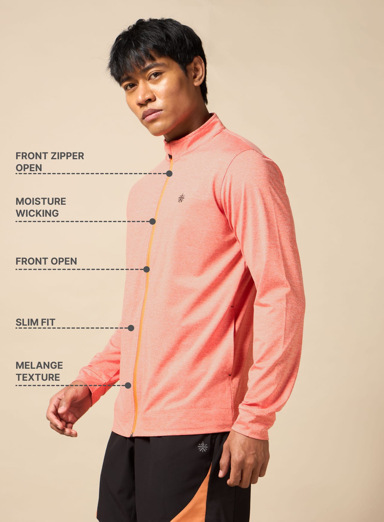 Orange HIIT Trainer's Jacket