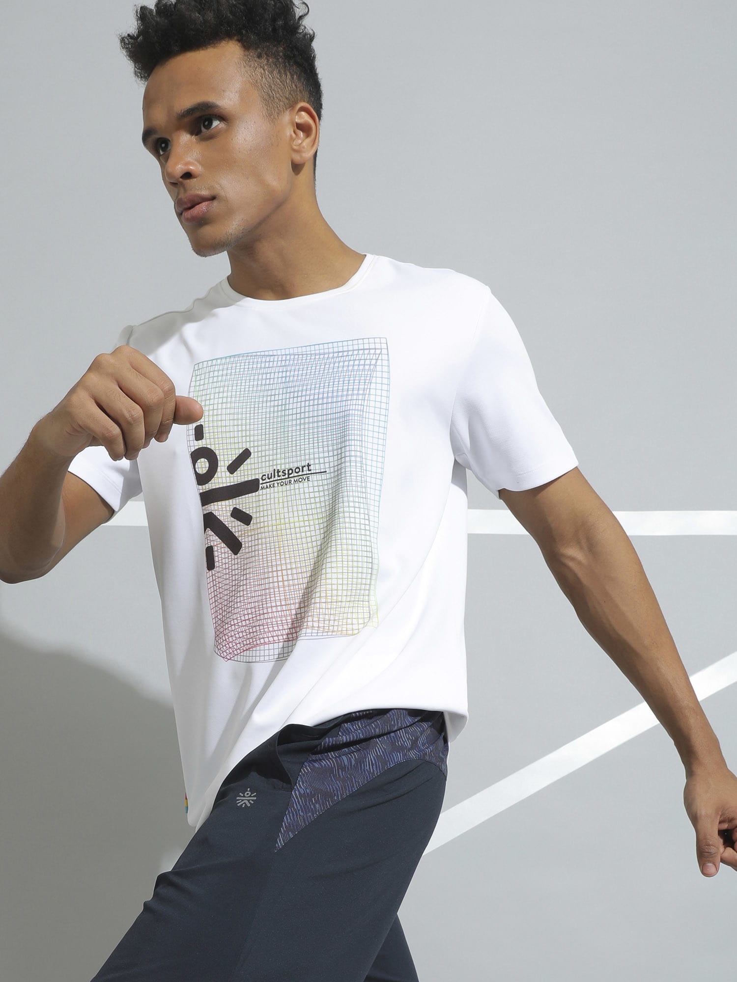 Pixel Graphic Active T-shirt