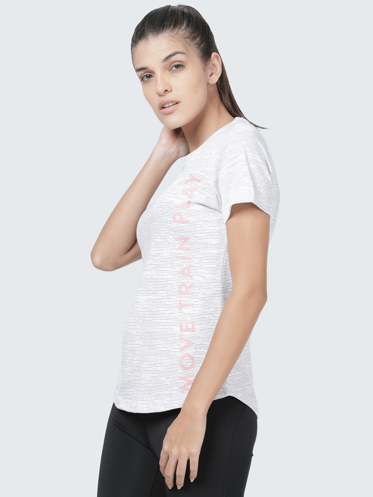 Signature Relax White Casual Tee