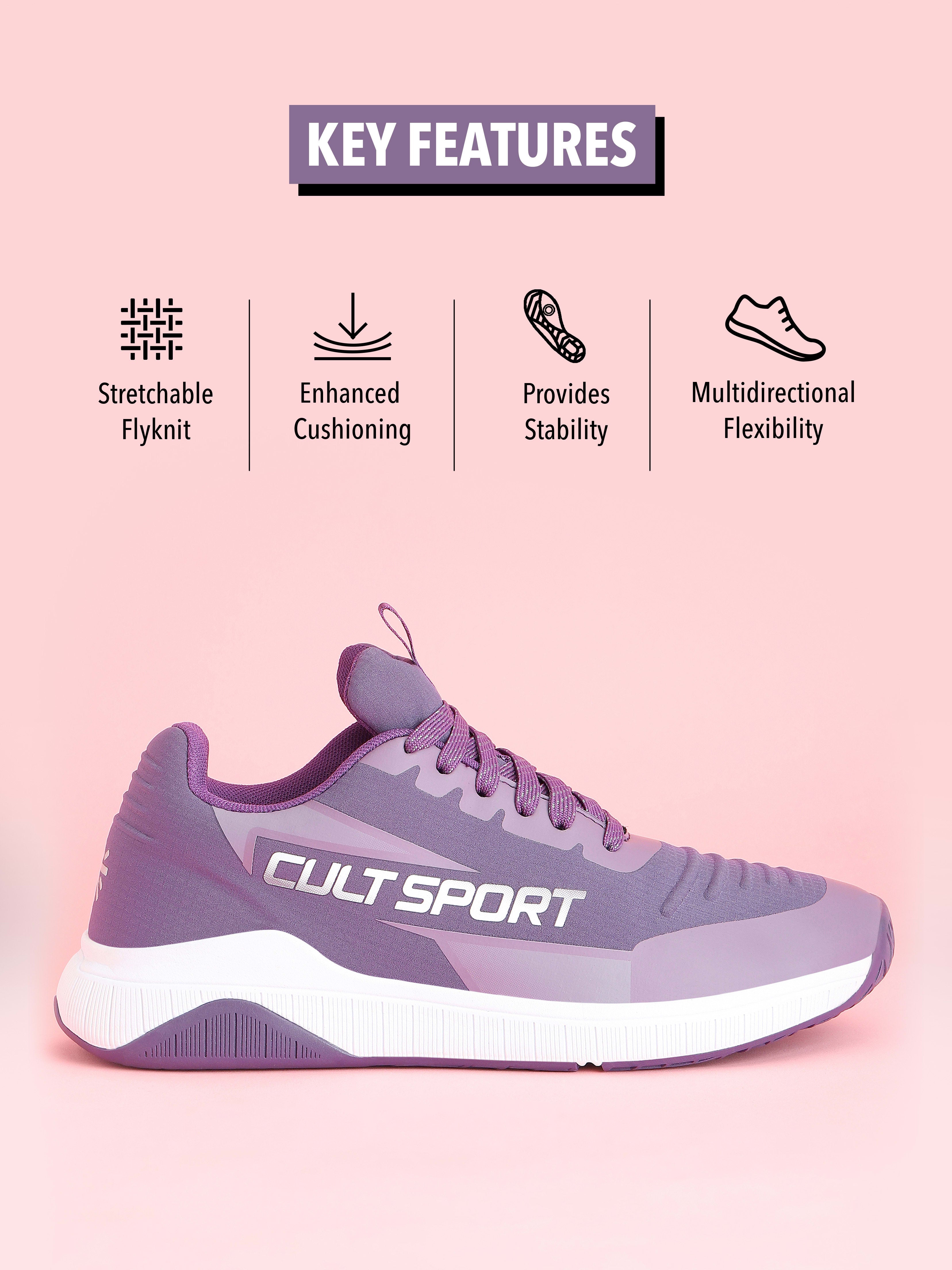 cult X1 Women Training Shoes - Dark Lavender