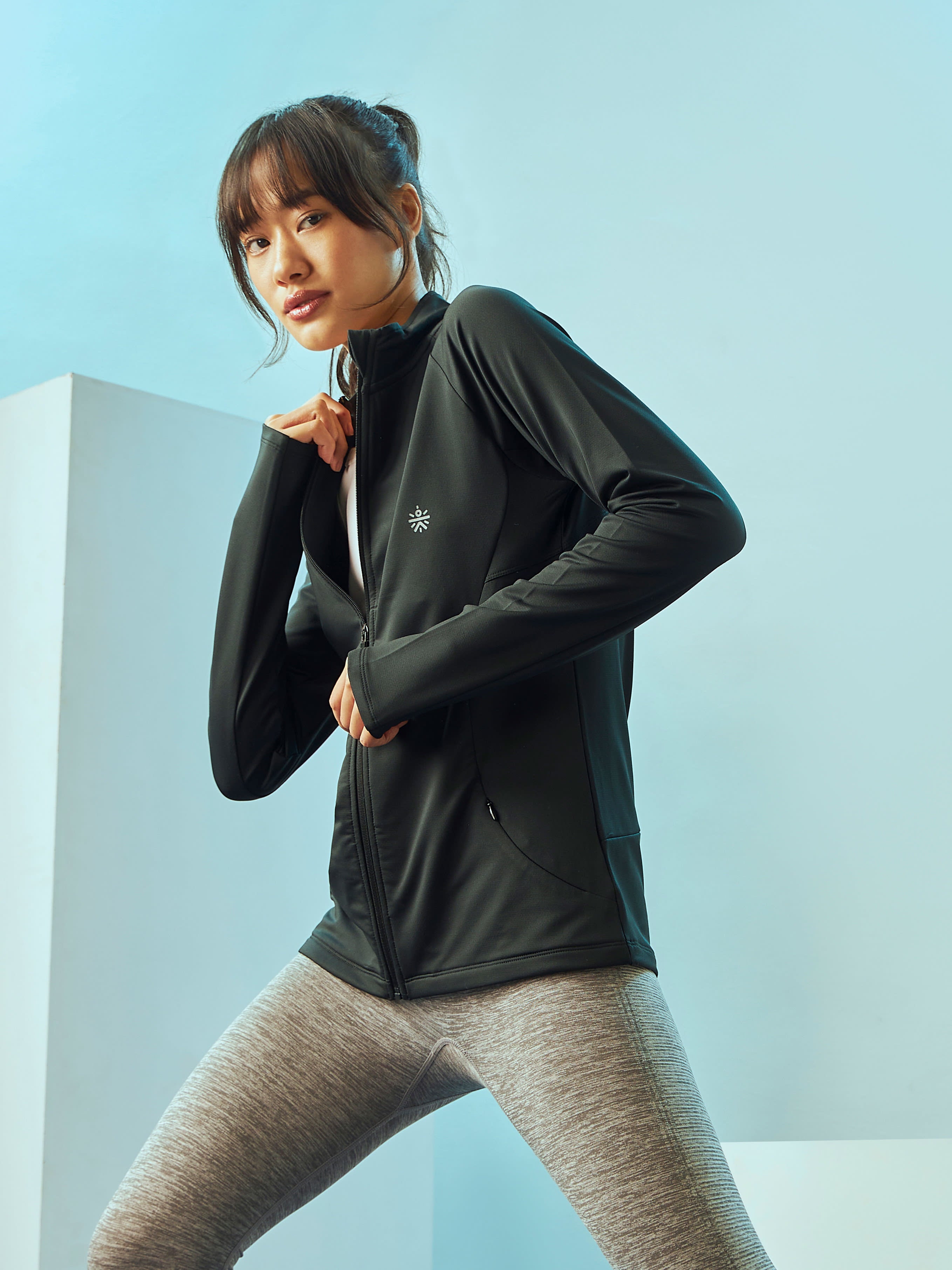 Zip-Front Jacket with Side Pockets