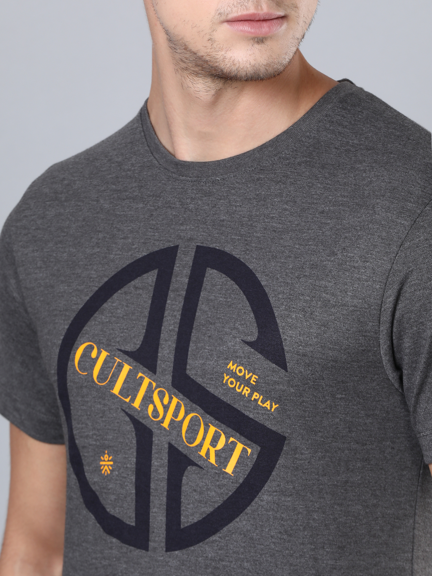 Everyday Unique Anthra Casual Tee