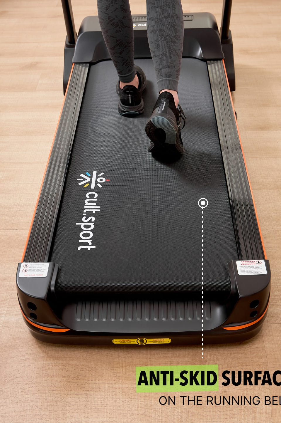 Smartrun Carson 5.5 HP Peak Treadmill | 15-level Auto-Incline | Max Weight-130kg | Max Speed-16kmph (with 6 Months Extended Warranty)