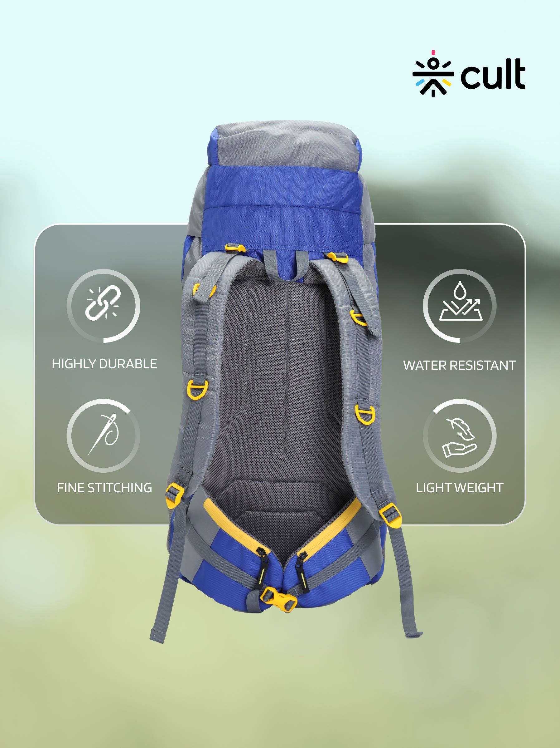 Travel Rucksack 75 L Blue