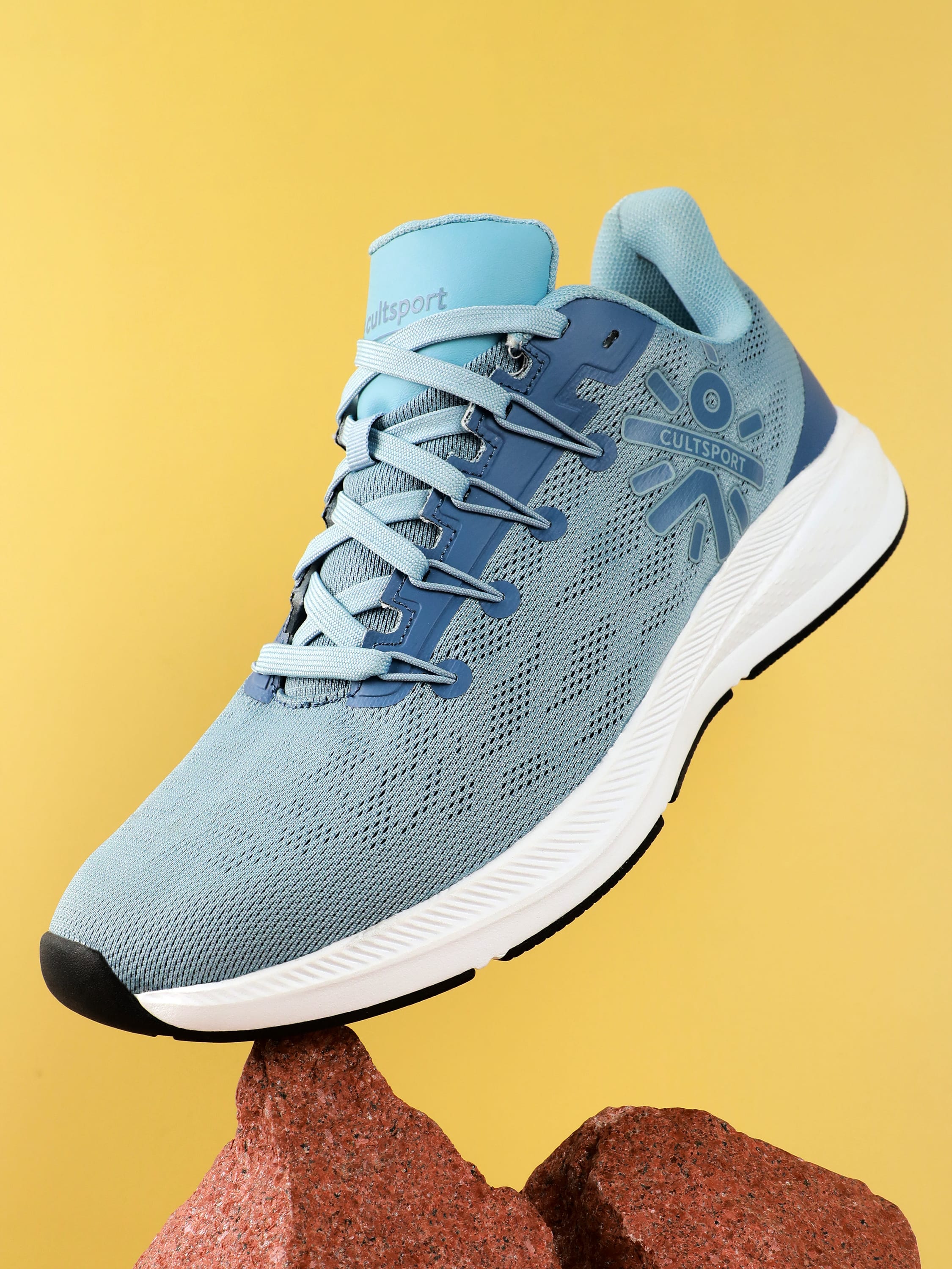 cult Firebird Men Running Shoes - Ash Blue