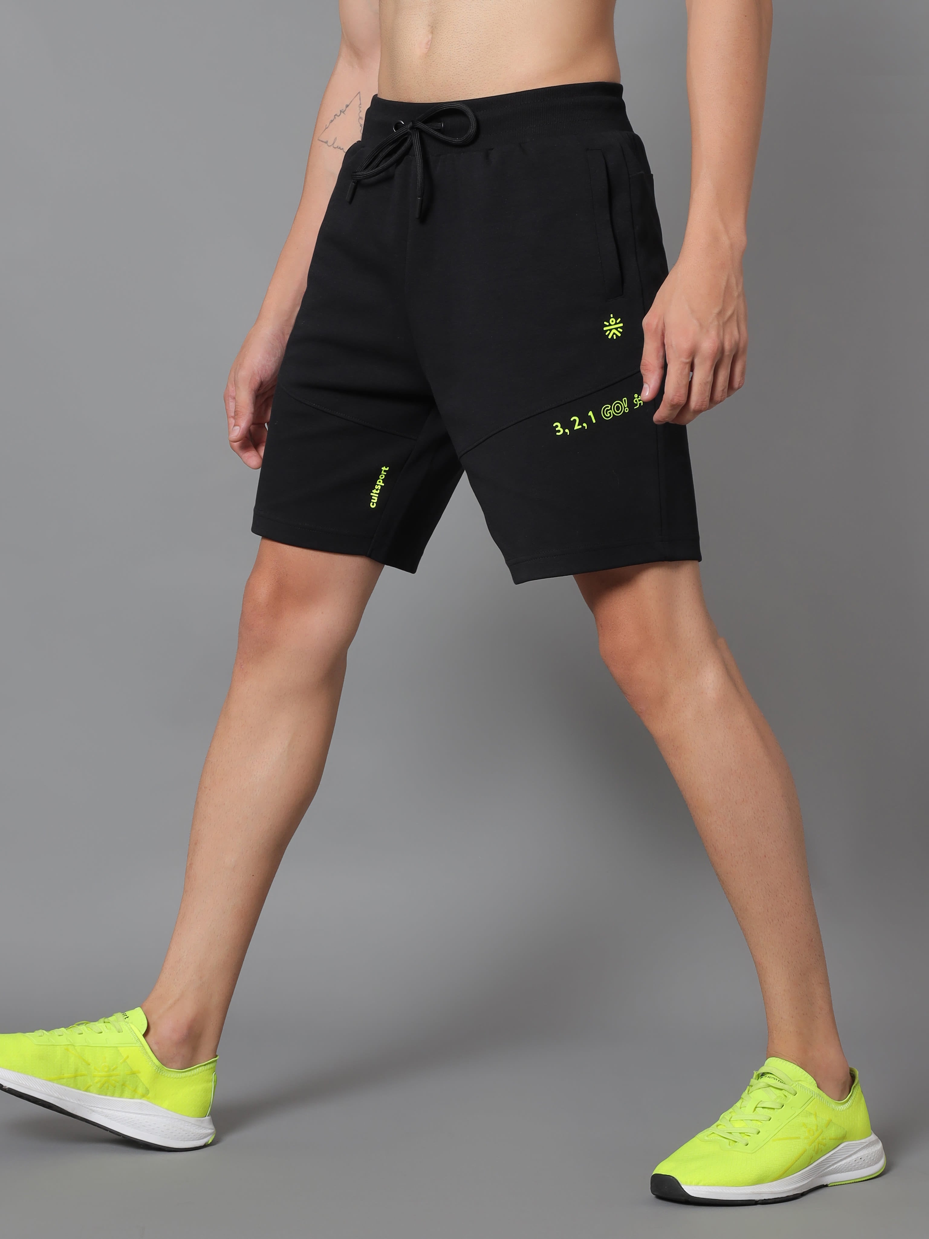 Graphic Print Shorts