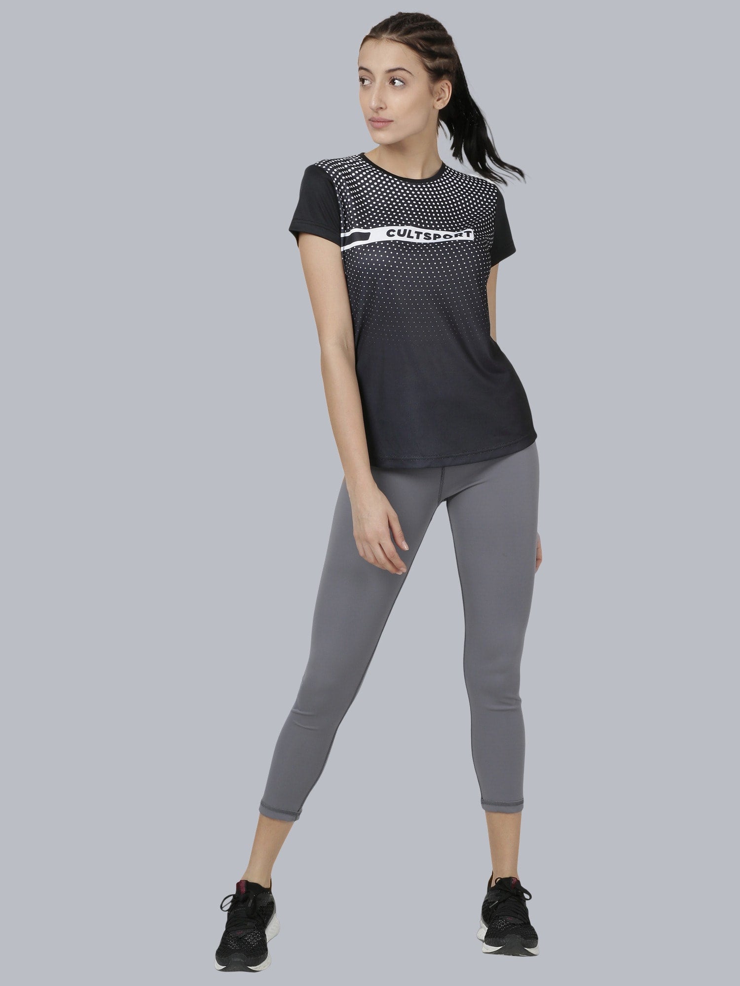 Dugout Radial Black Relaxed Tee