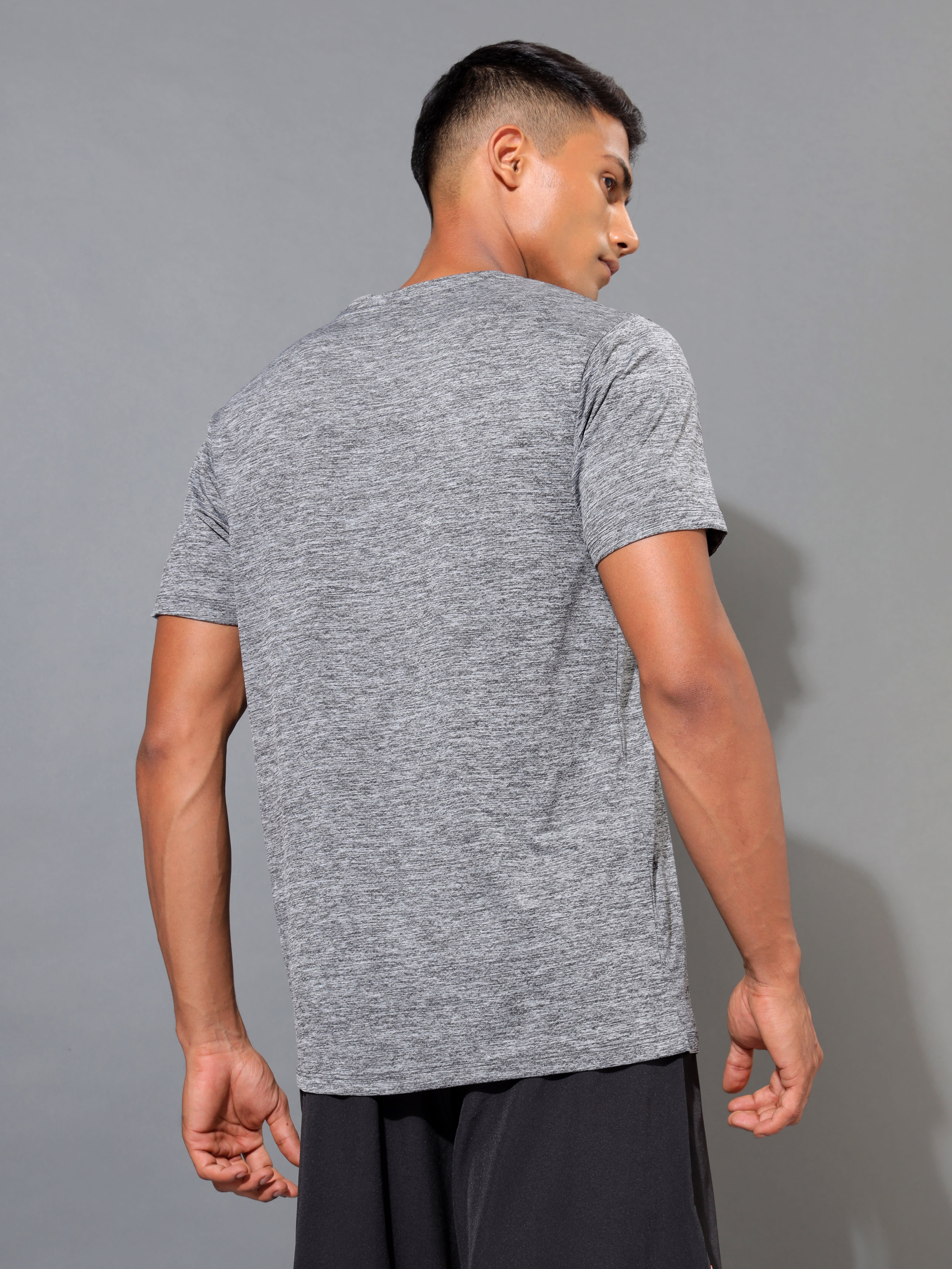 Textured Performance Logo T-shirt