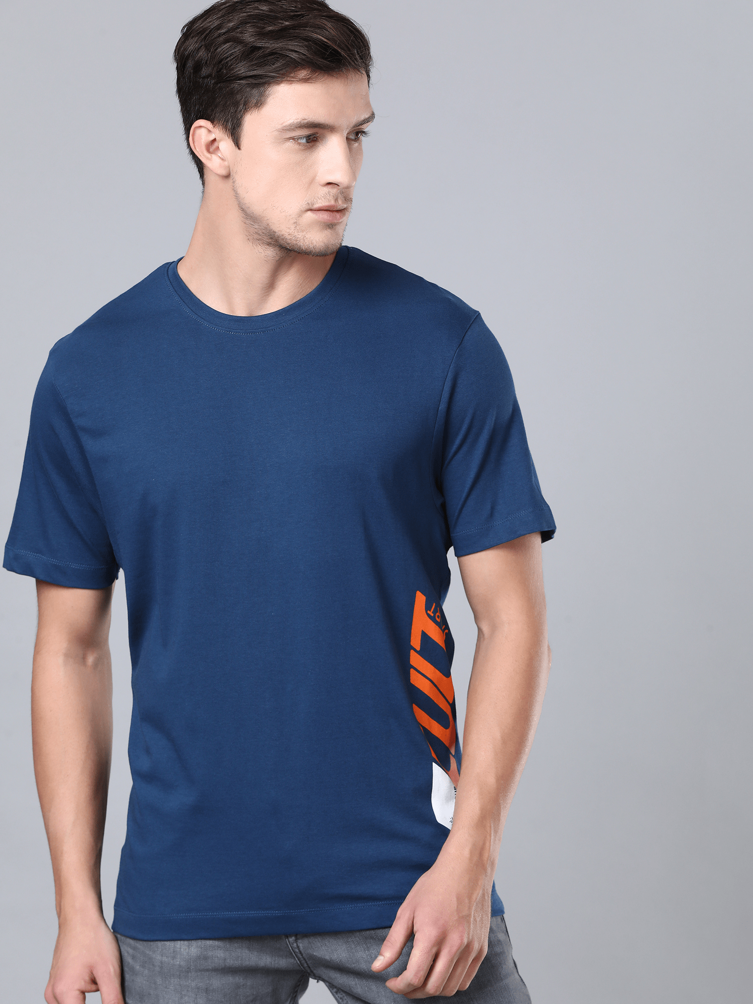 Everyday Classic Blue Casual Tee
