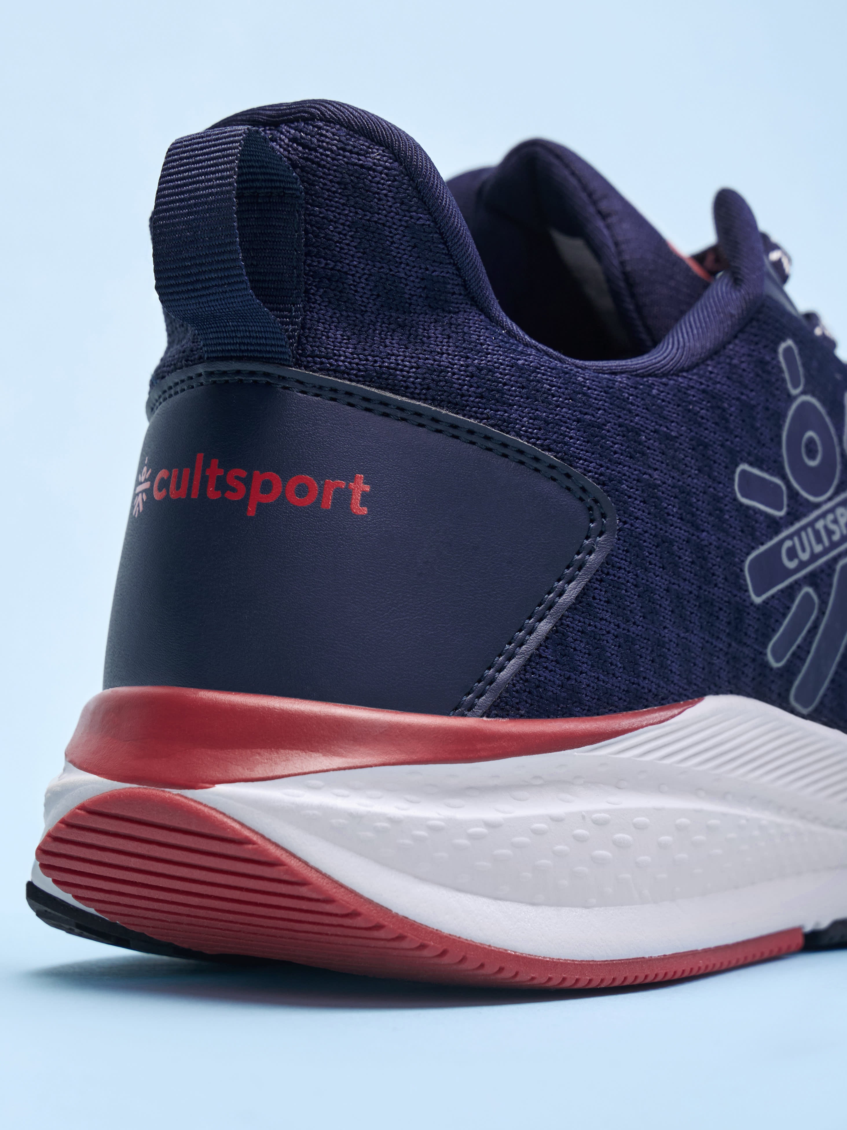 cult Hustle Men Running Shoes - Navy