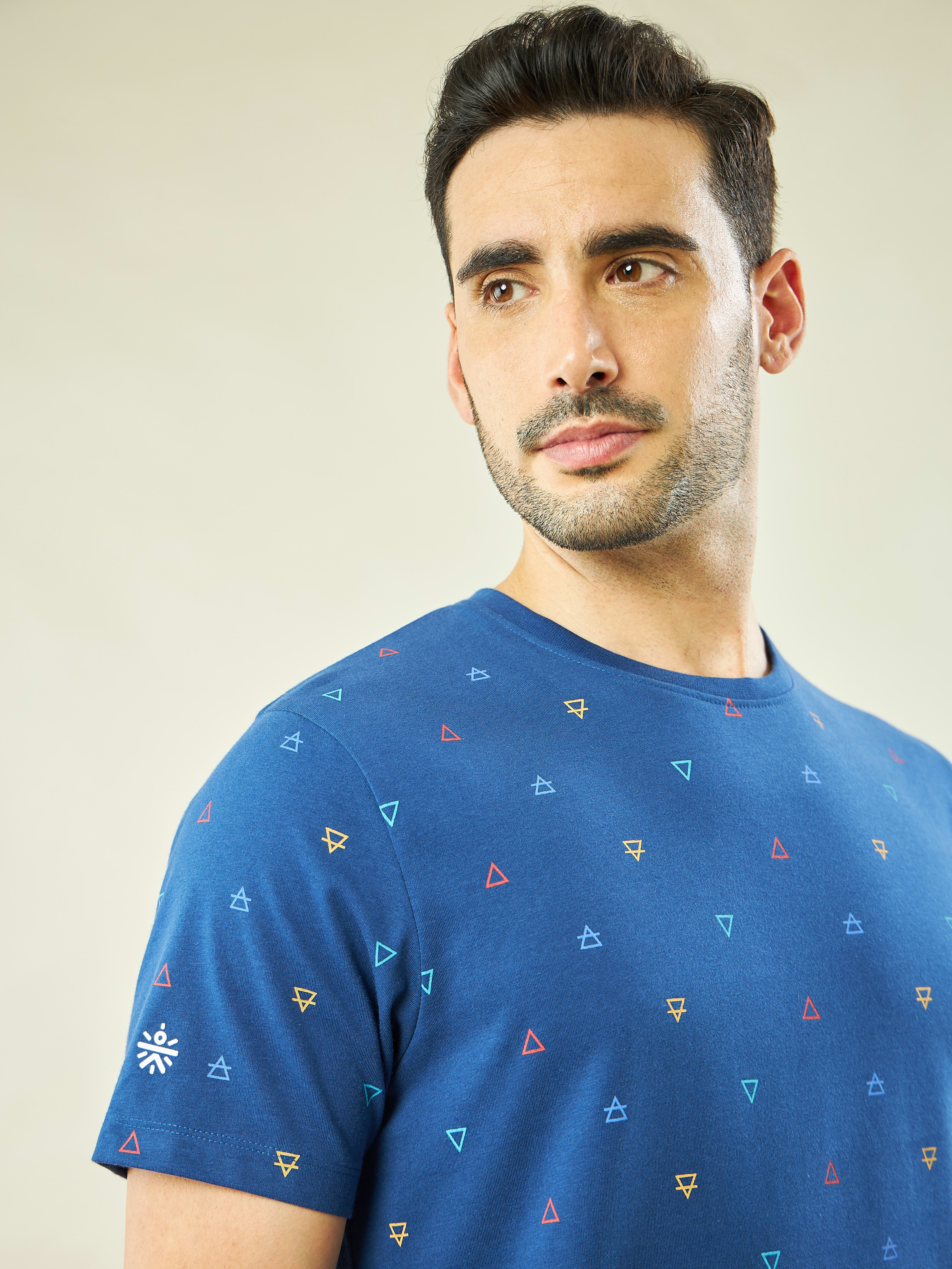 All Over Print Yoga T-shirt