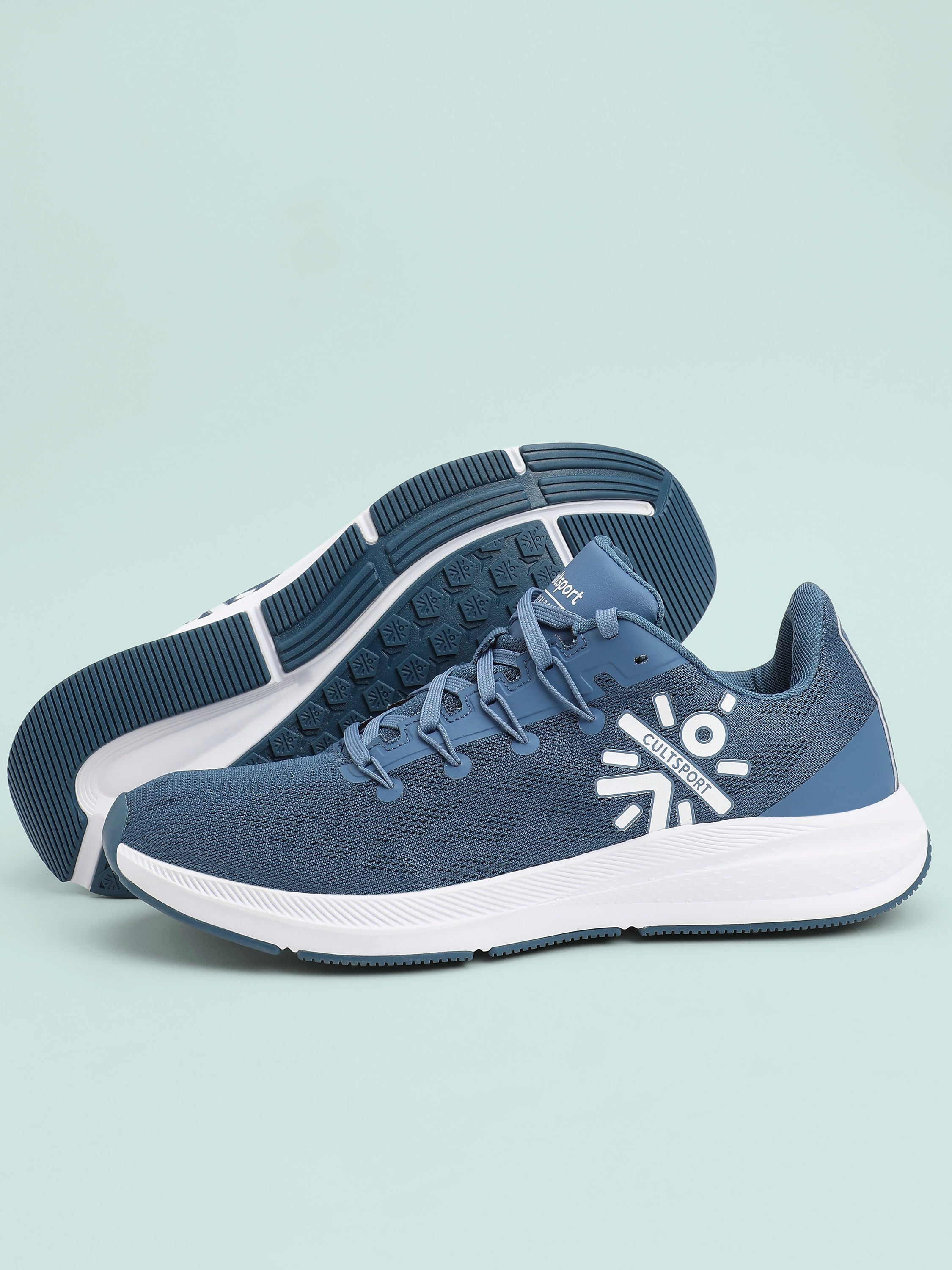 cult Firebird Men Running Shoes - Dusky Blue