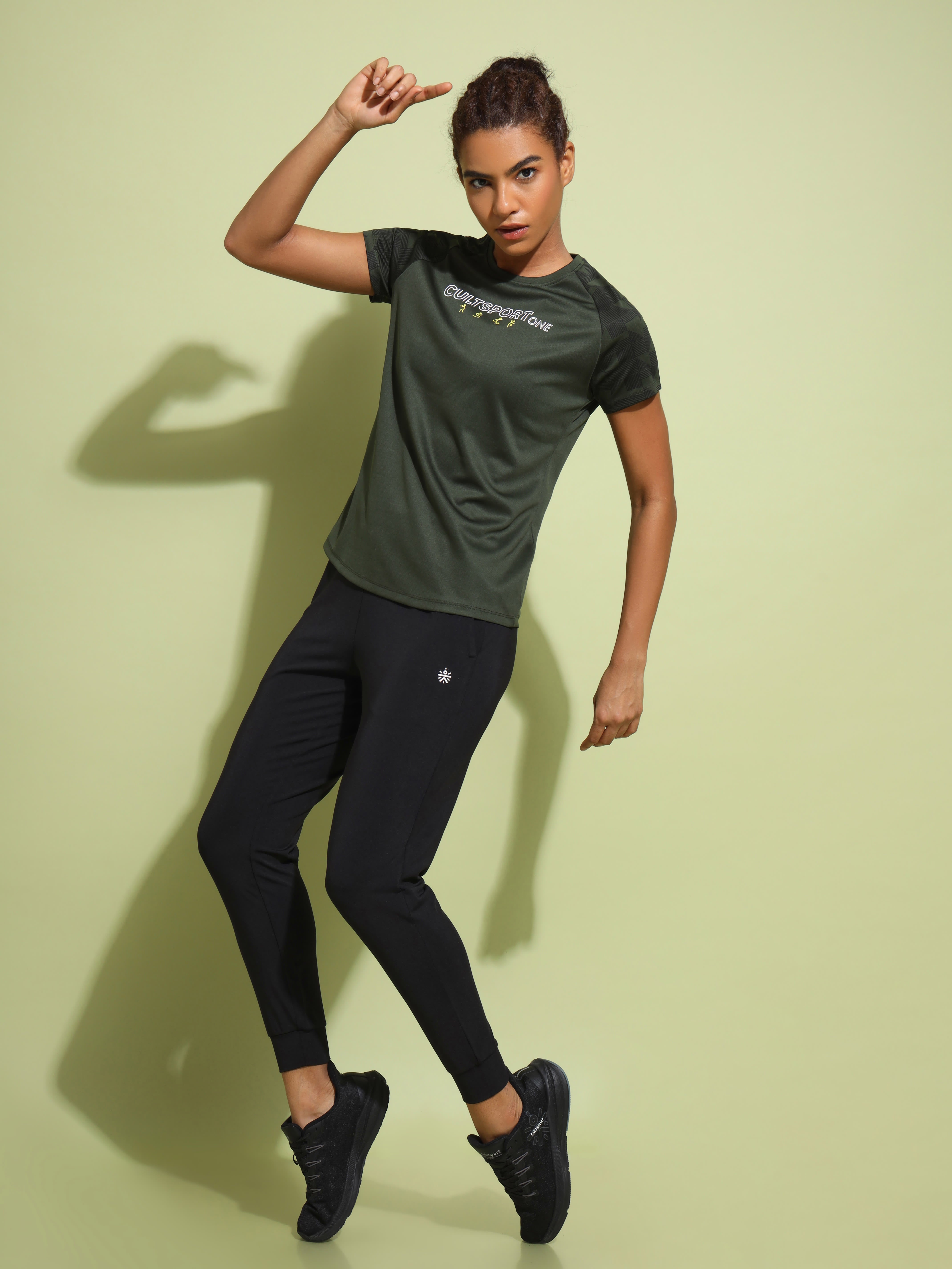 Raglan Sleeve Workout T-shirt