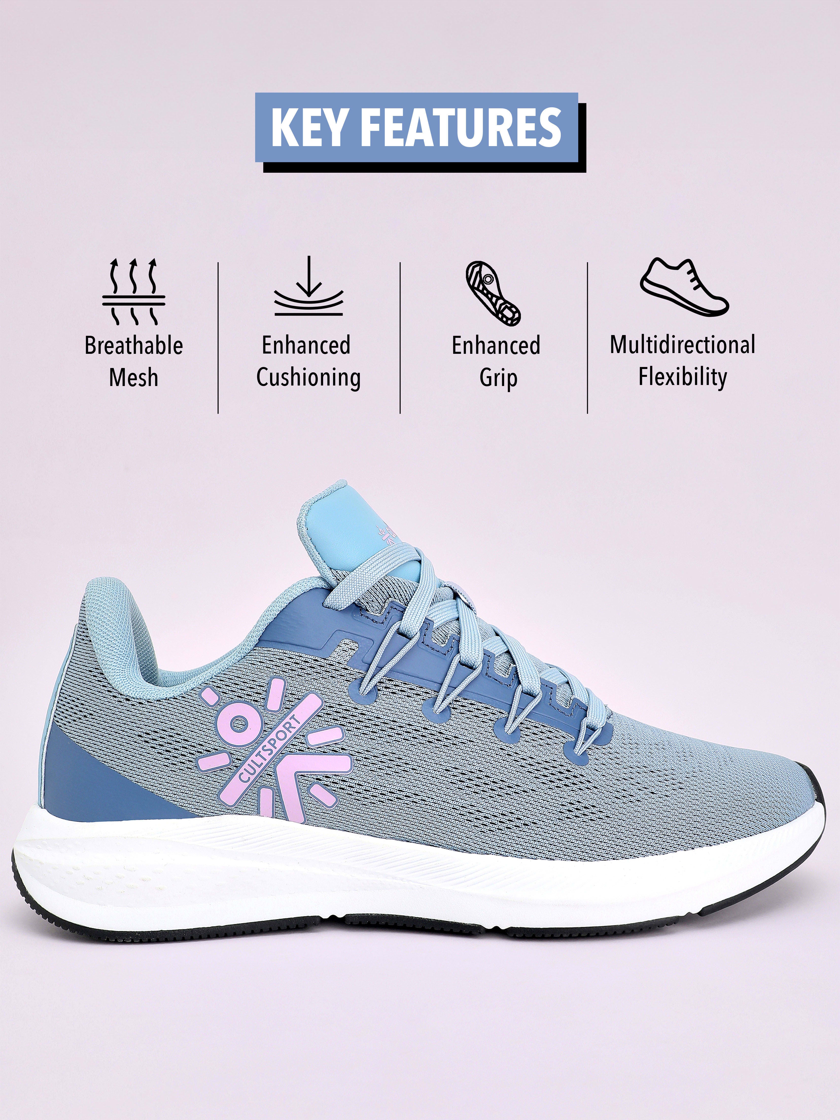 cult Firebird Women Running Shoes - Ash Blue