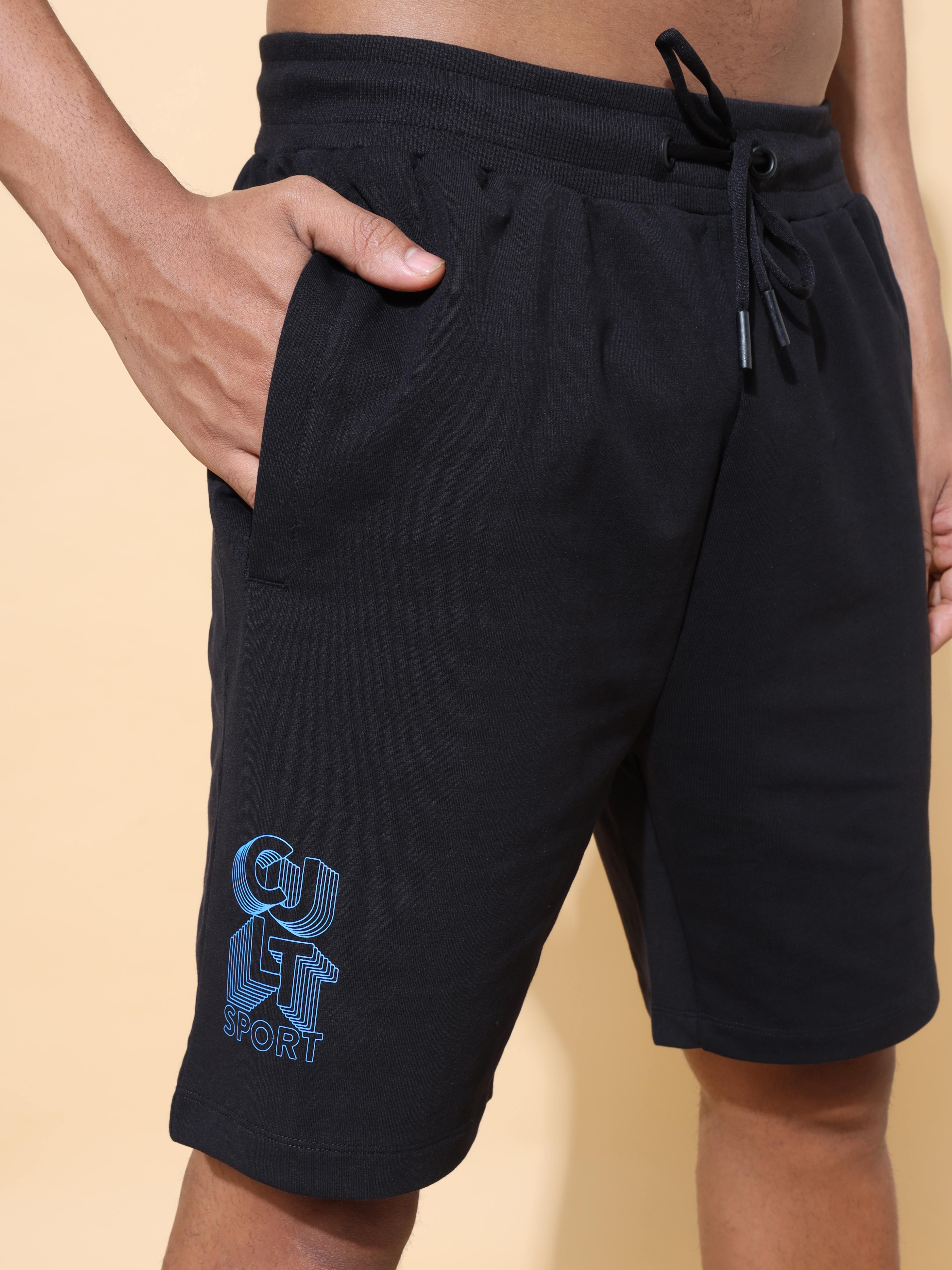 Comfort Shorts with Side Graphic