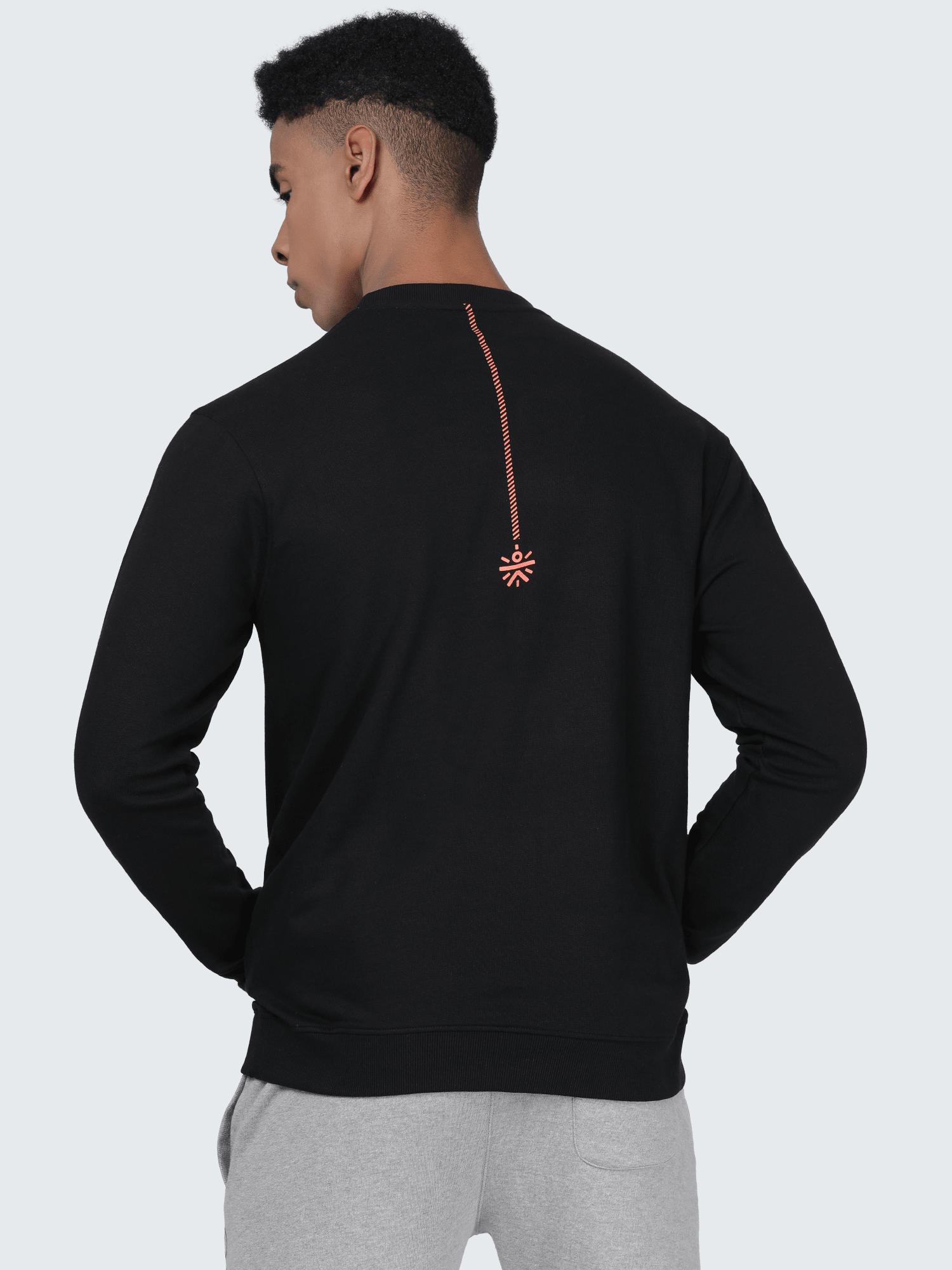 Everyday Rigid Black Sweatshirt