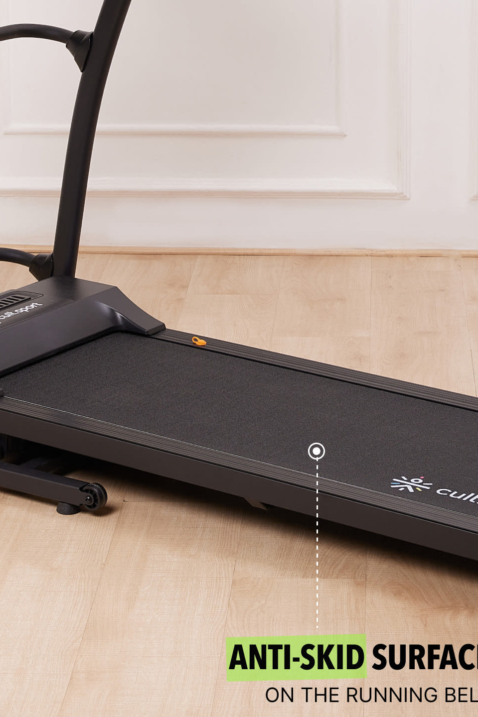 Smartrun Cardiff 3.5 HP Peak Treadmill | 15-level Auto-Incline & Massager | Max Weight-100kg | Max Speed-10kmph (with 6 months extended warranty)