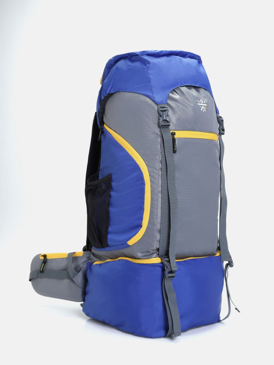 Travel Trekking Rucksack 80 L Blue