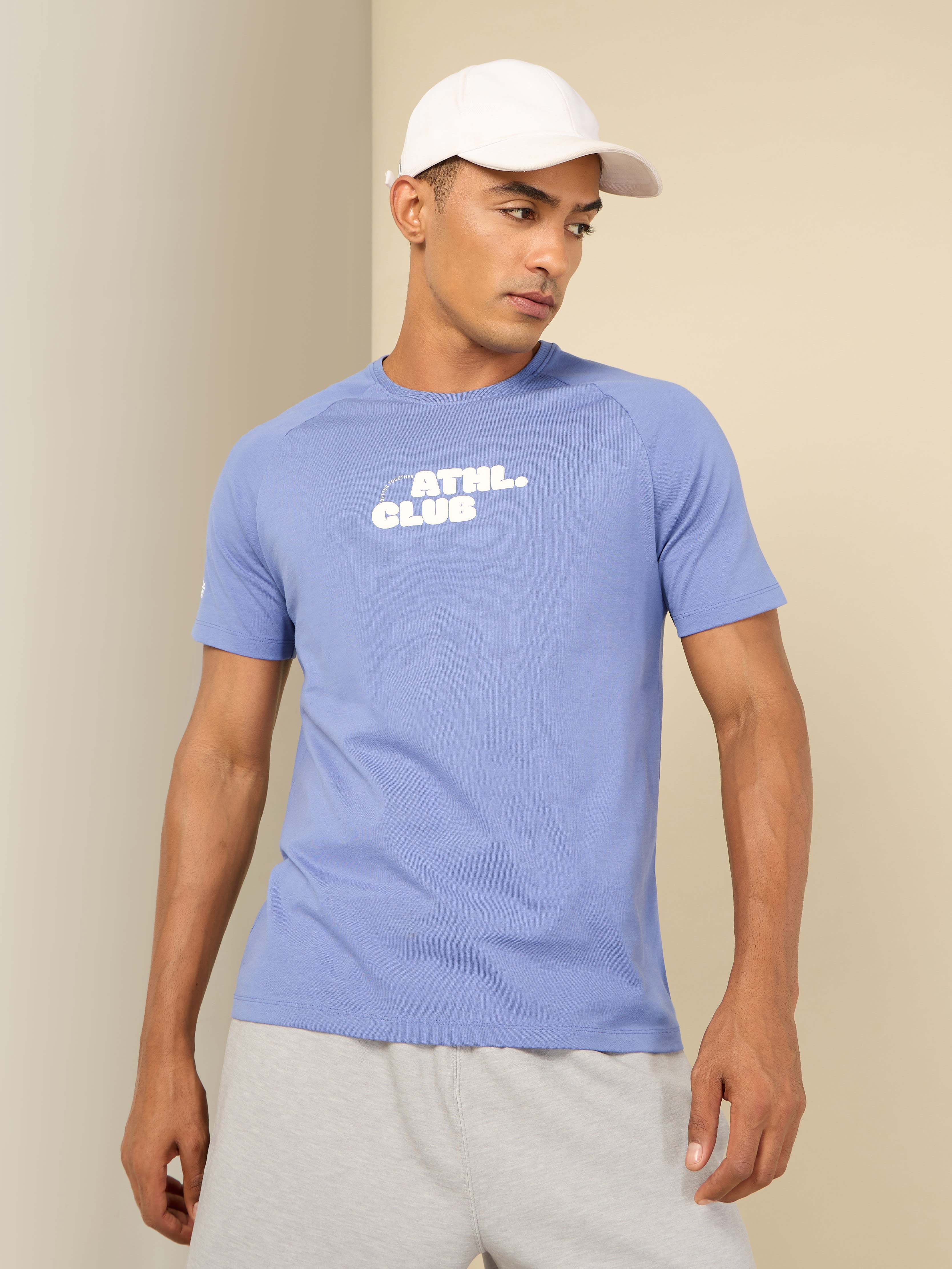 Men Ath. Club Purple T-shirt