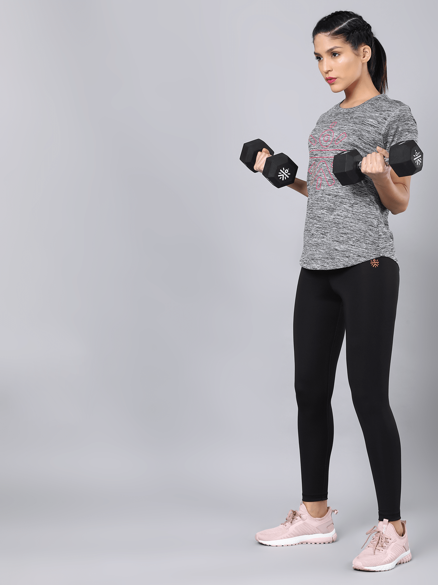 Signature Throttle Grey Training Tee