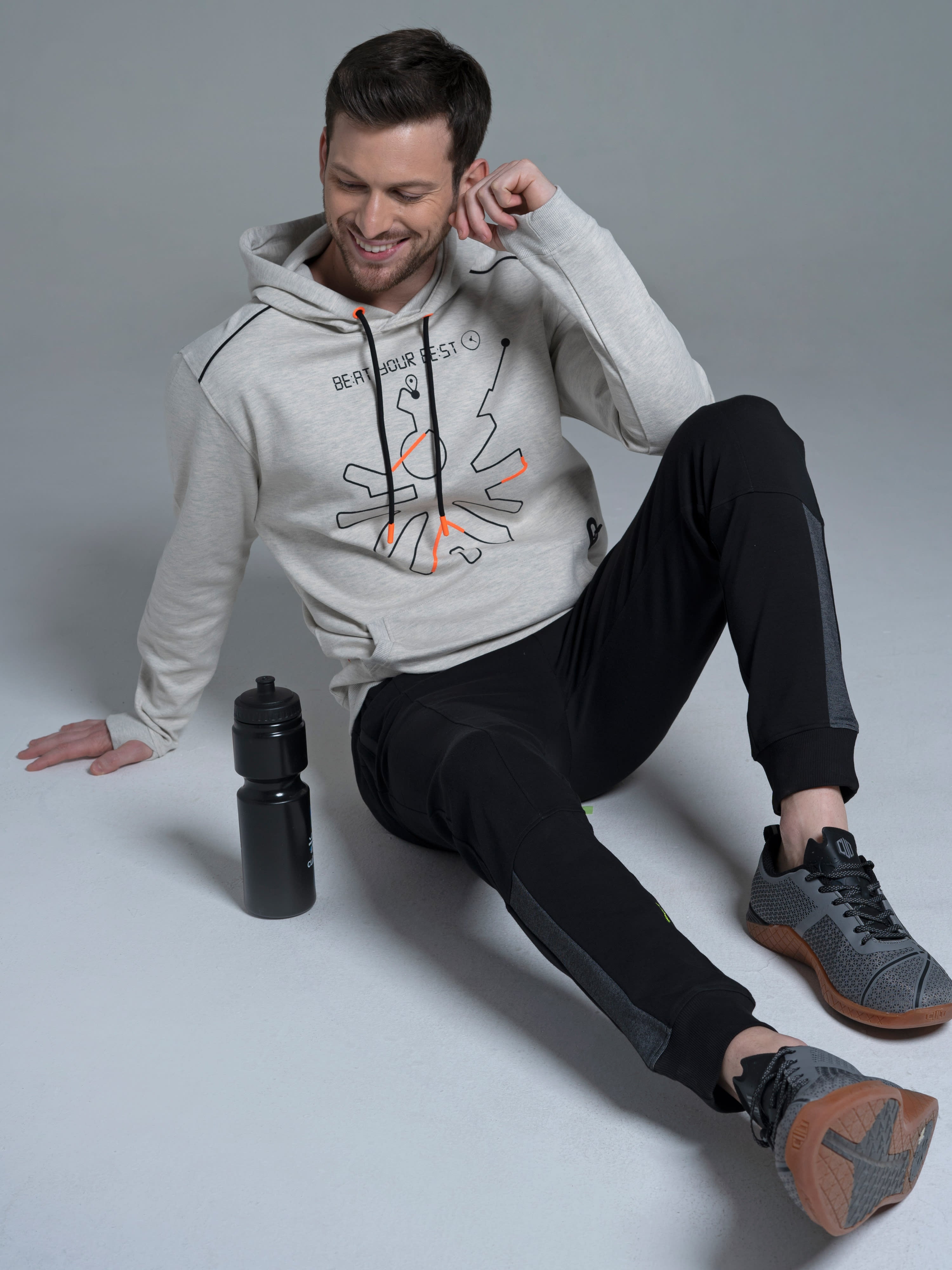 Flexoft Men's Signature Twist Hooded Sweatshirt