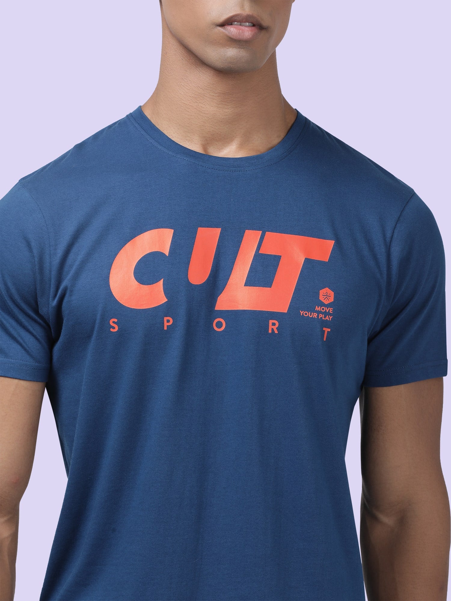 Everydays Cruise Teal Blue Cotton Tee