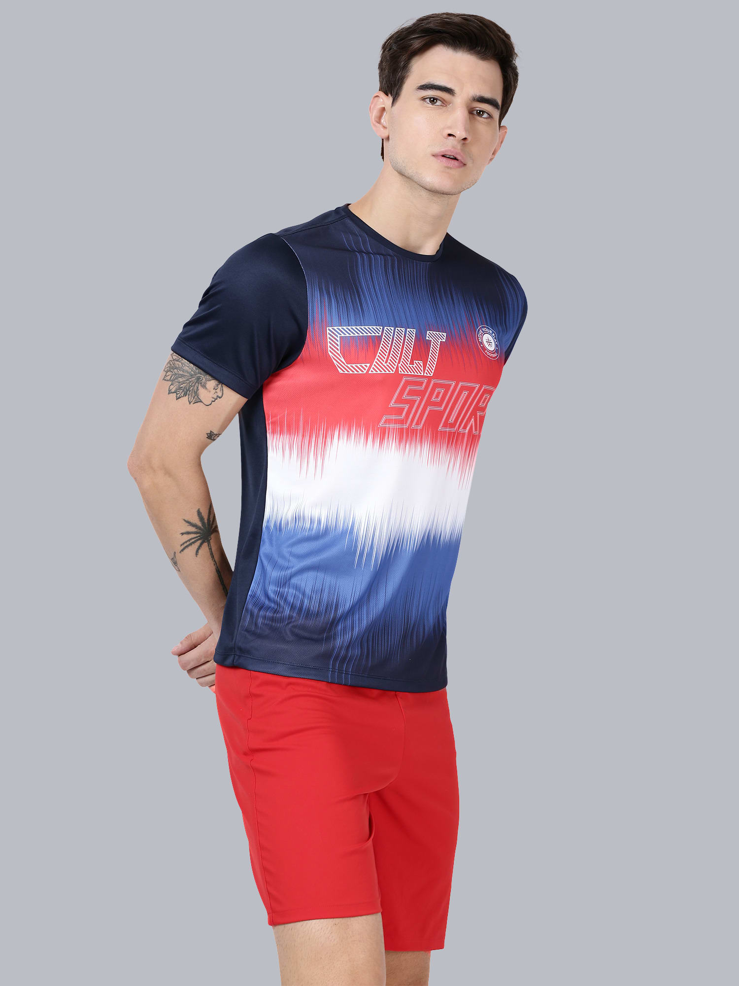 Dugout Flash Navy Running Tee