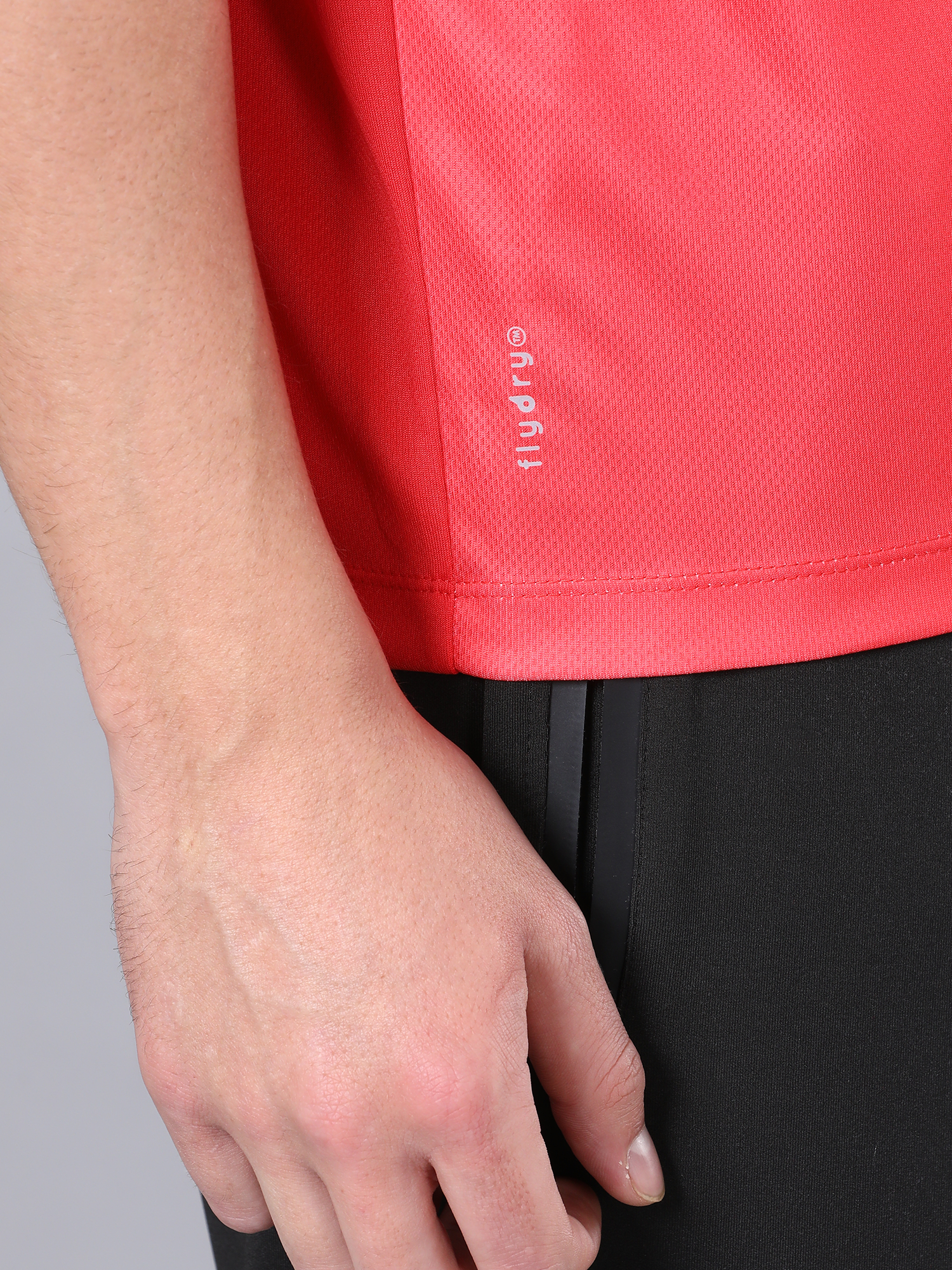 Dugout Houndstooth Red Workout Tee