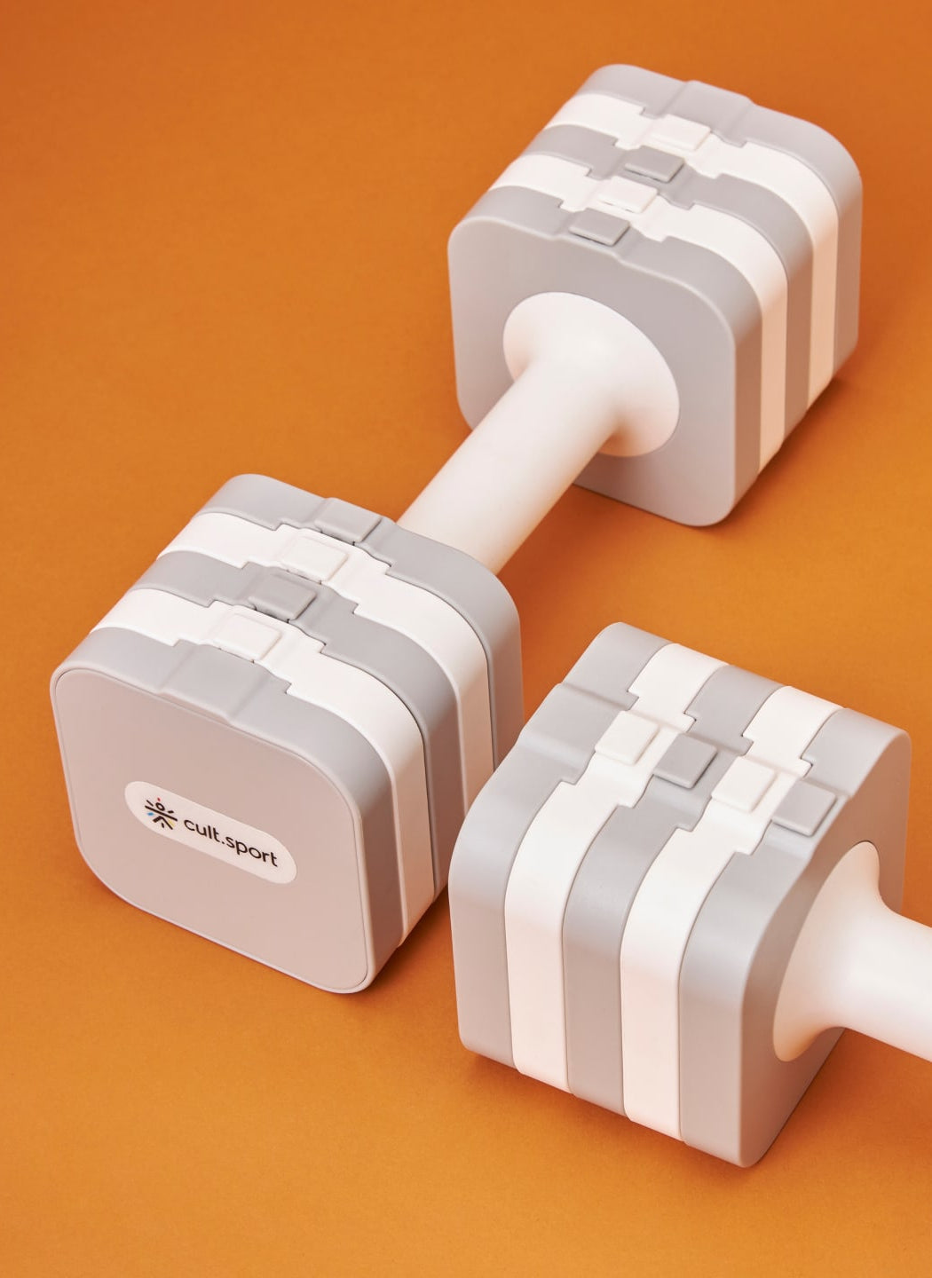 Cultsport Derby, Pack of 2 Adjustable Dumbbell for Strength Workout at Home (Grey), 6 Months Warranty