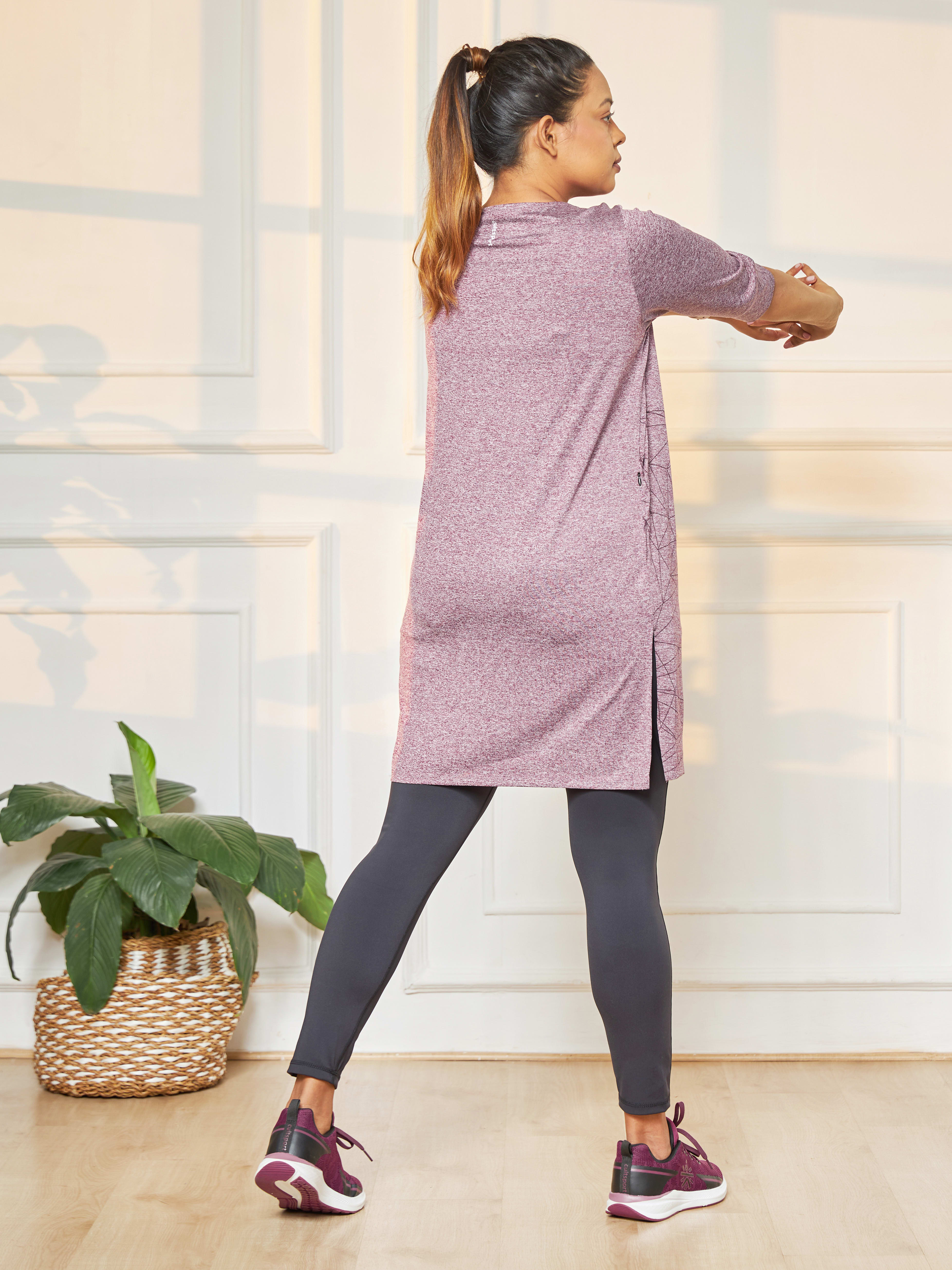 Printed Activ-Kurti with Side Pocket