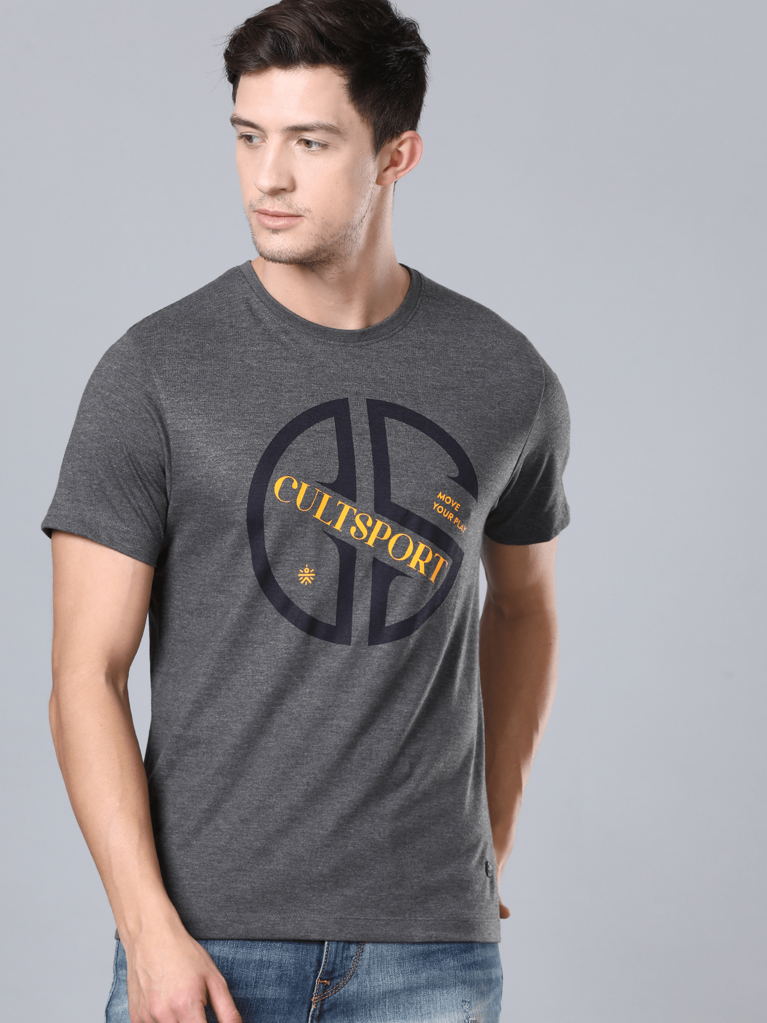 Everyday Unique Anthra Casual Tee