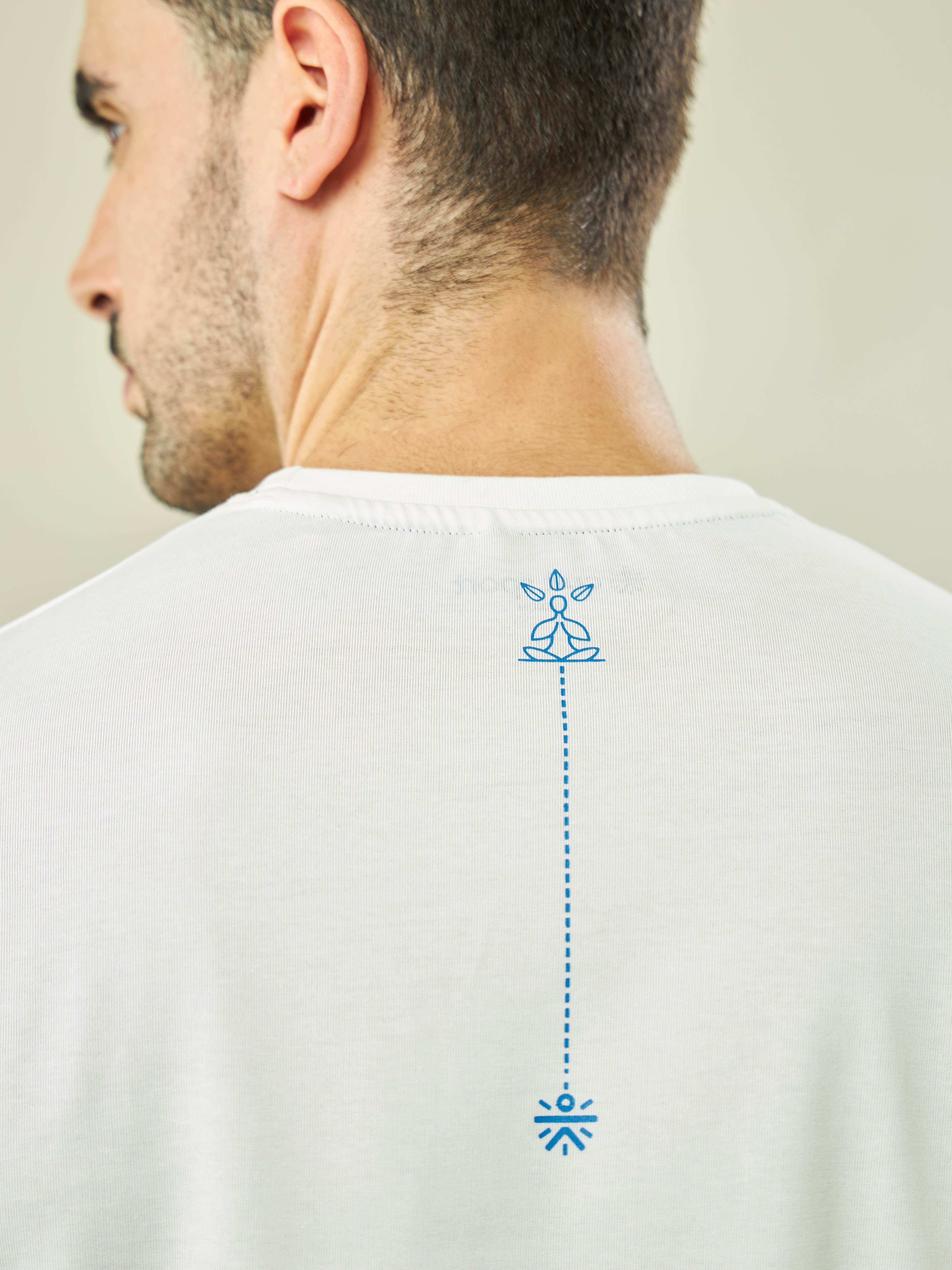 Graphic Print Yoga T-shirt