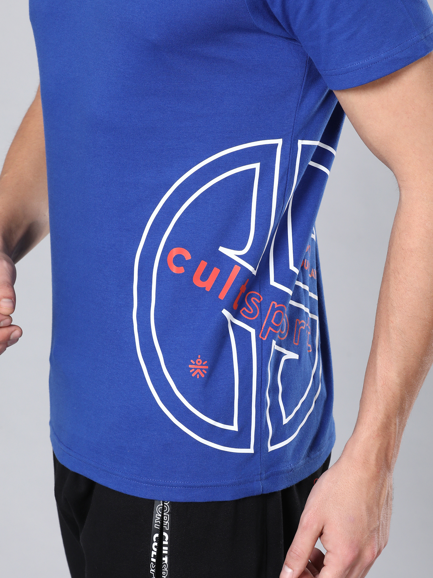 Everydays Zone Blue Cotton Tee