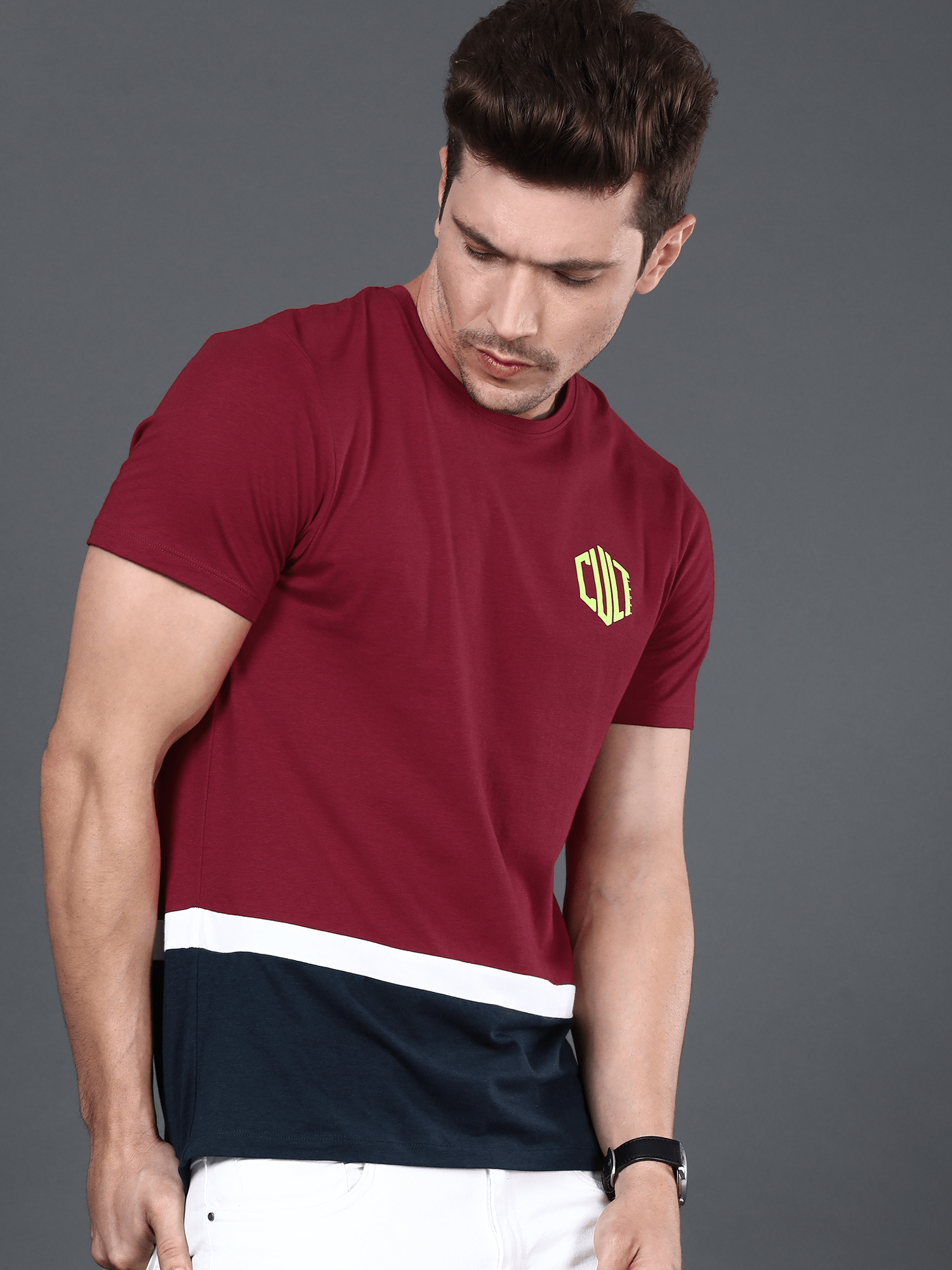 Bamboo Cloud Burgundy Casual Tee
