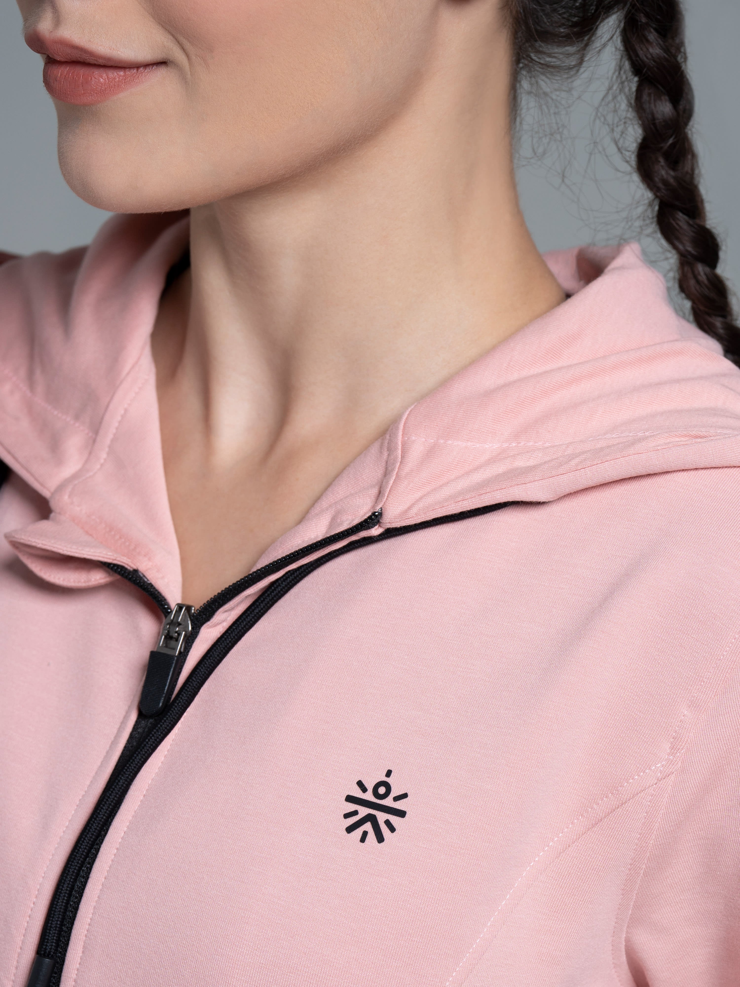 Flexoft Women's Cropped Hooded Sweatshirt