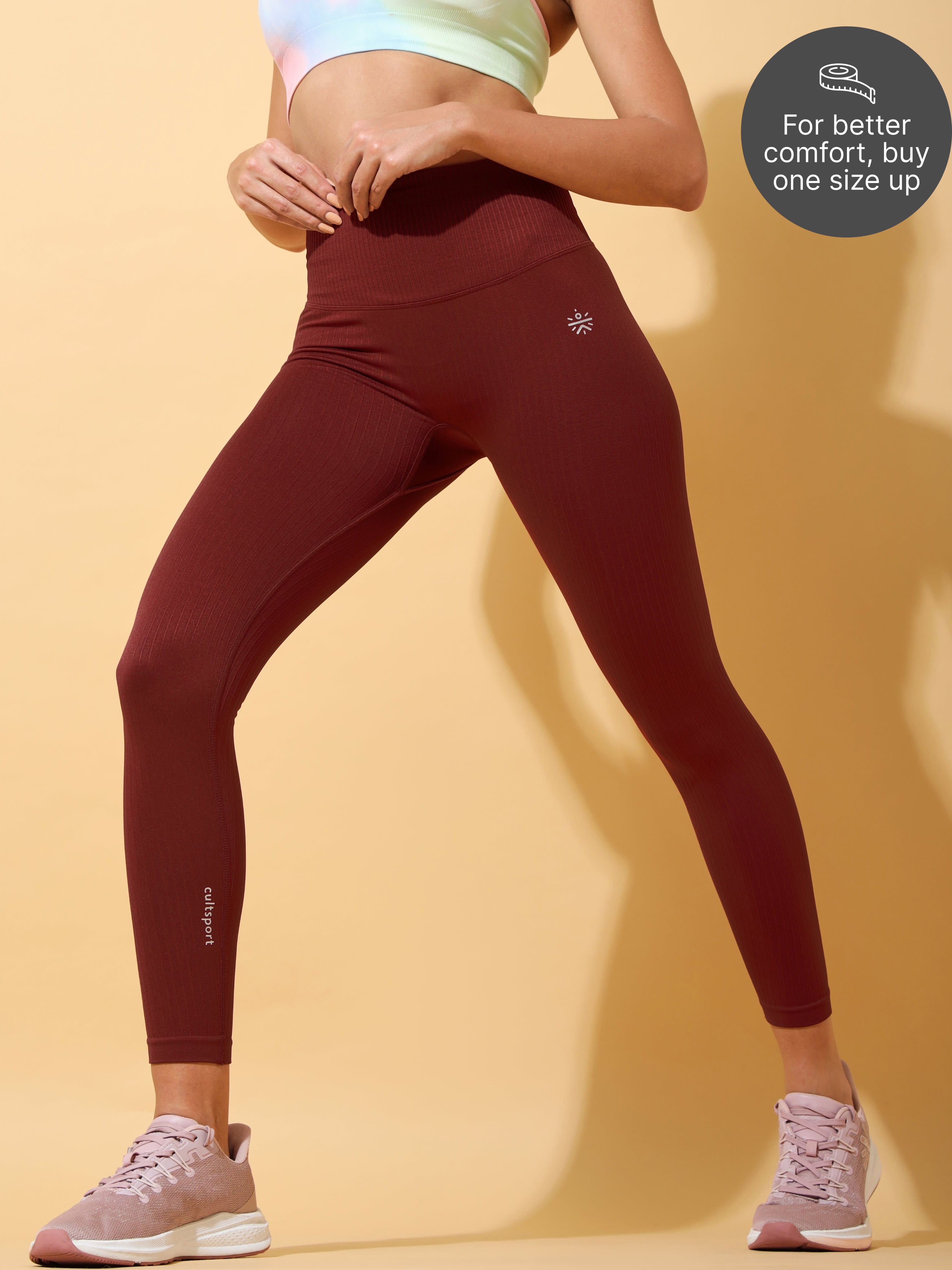 Seamless Solid Anti Chafing Tights