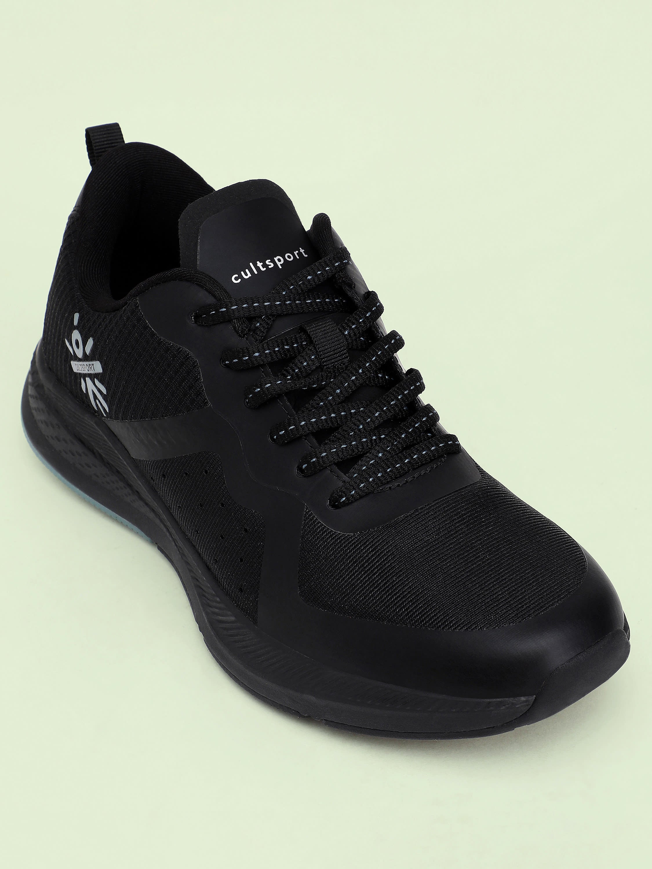 cult Speedster Men Running Shoes - Black