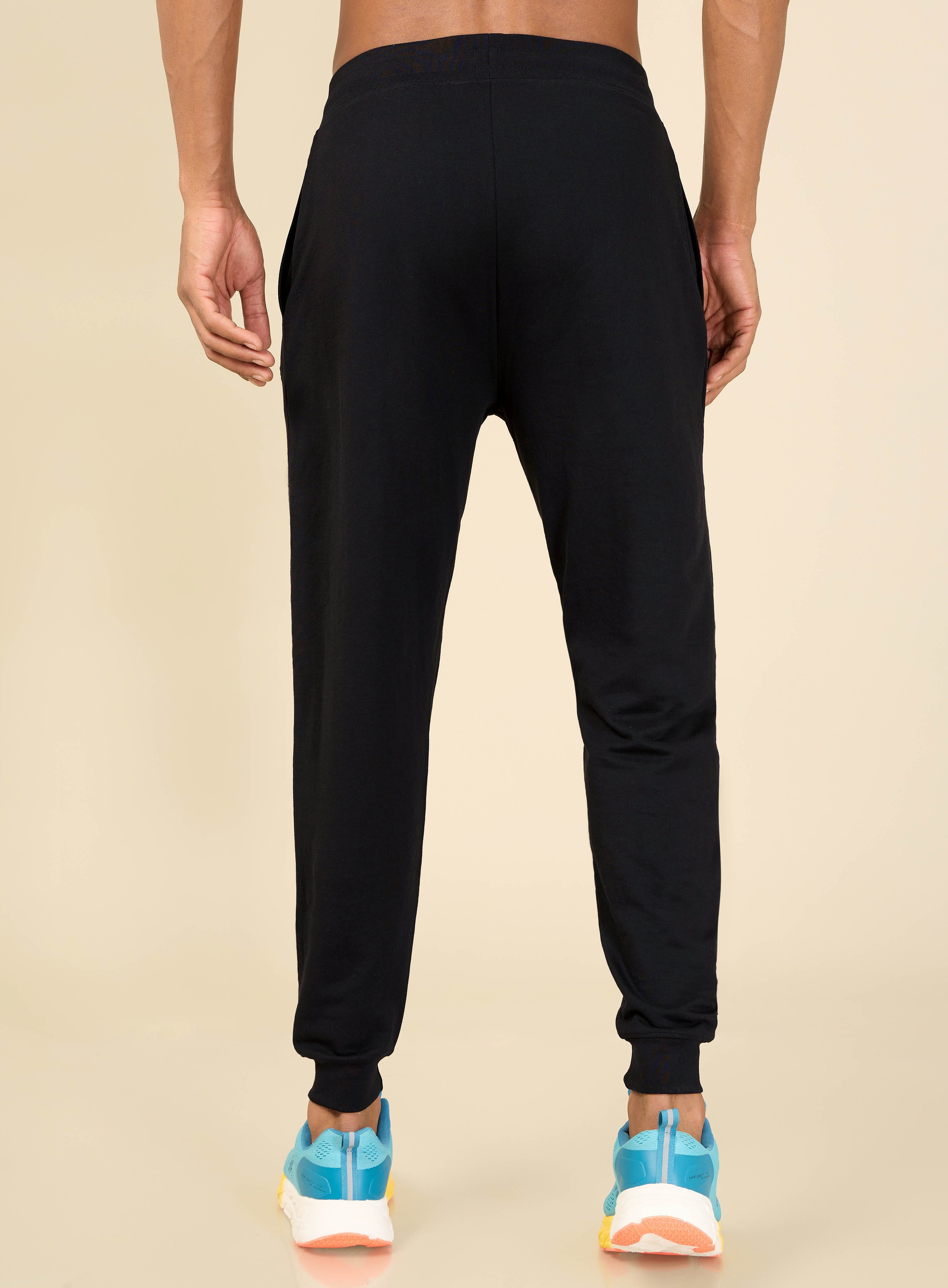 Men Black Cult Leisure Joggers