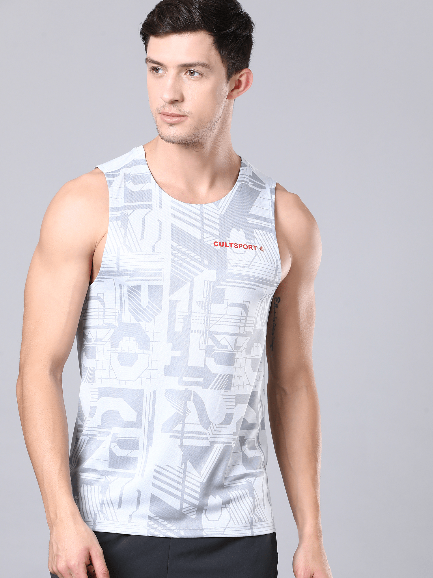 Dugout Binary Grey Tank
