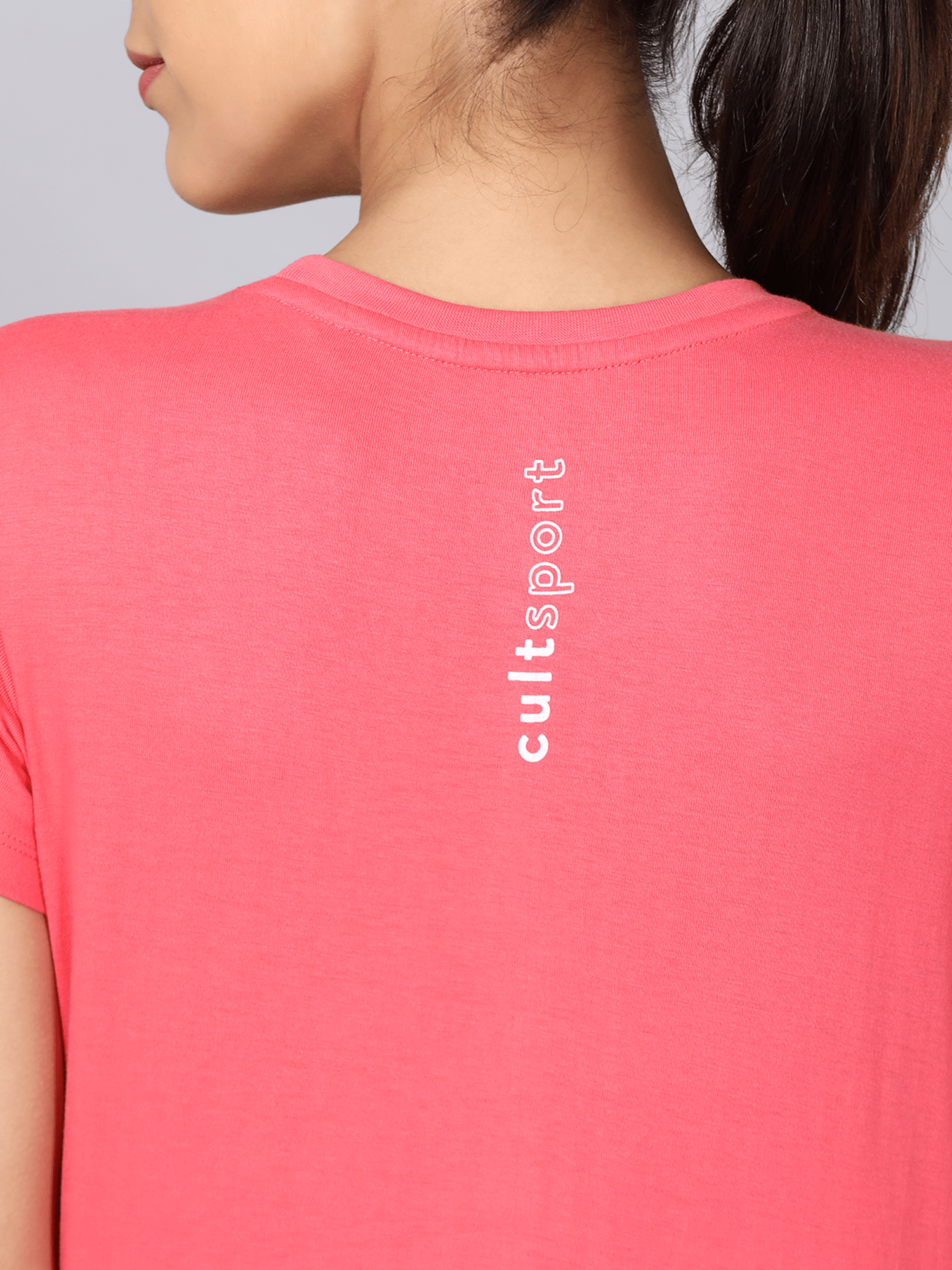 Everyday Numeric Pink Casual Tee