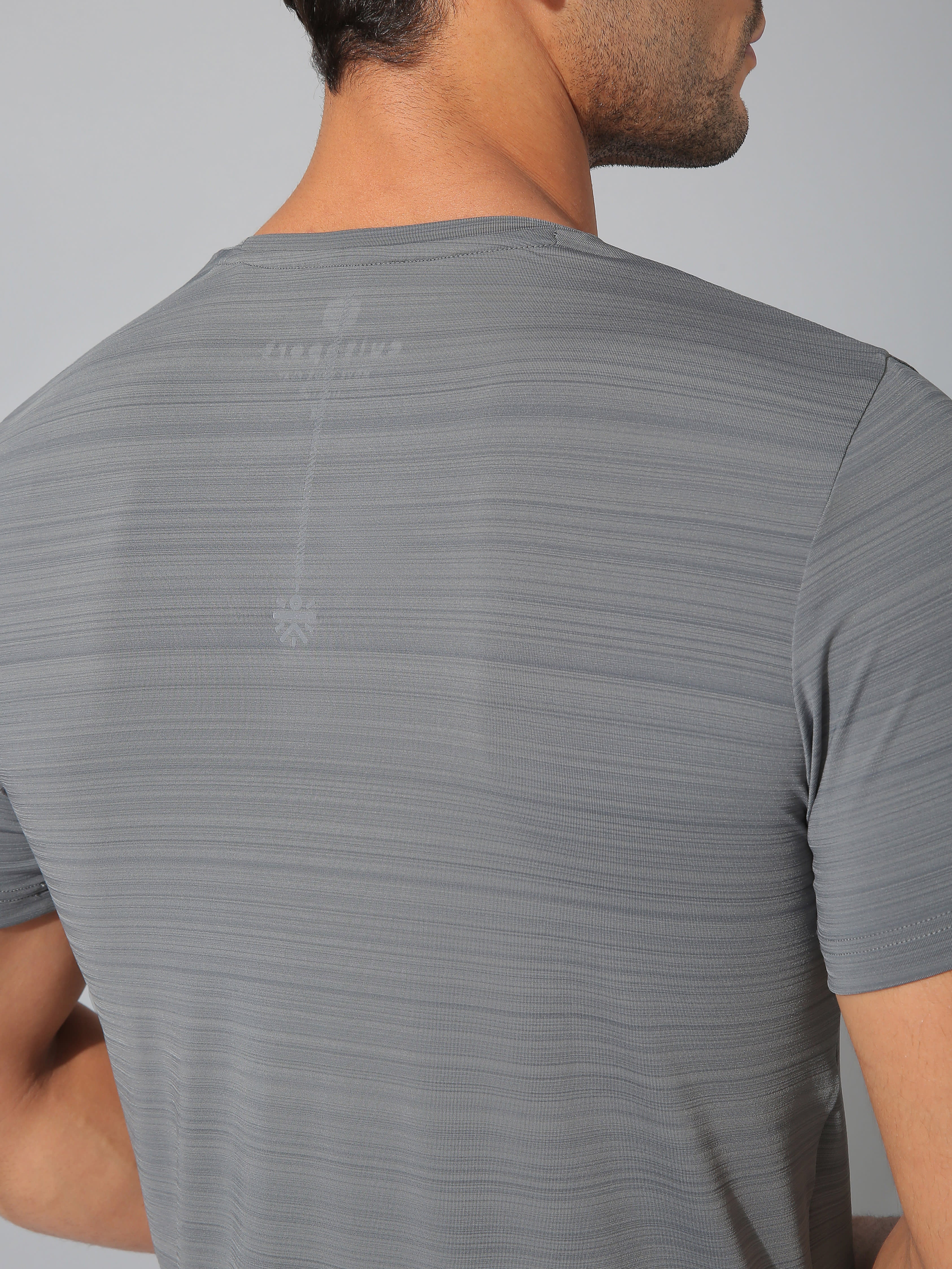 Gradient Stripe Workout T-shirt