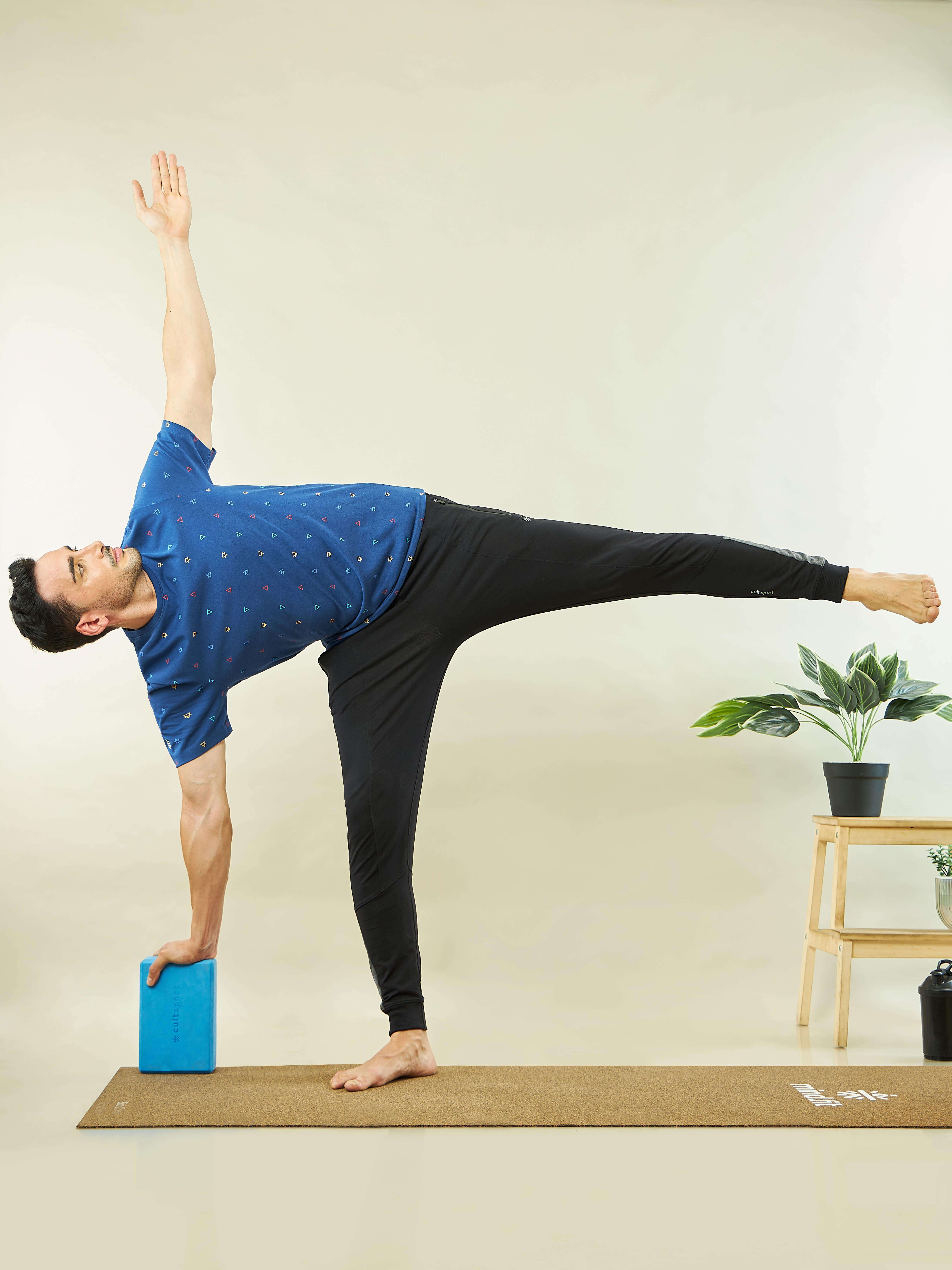 All Over Print Yoga T-shirt