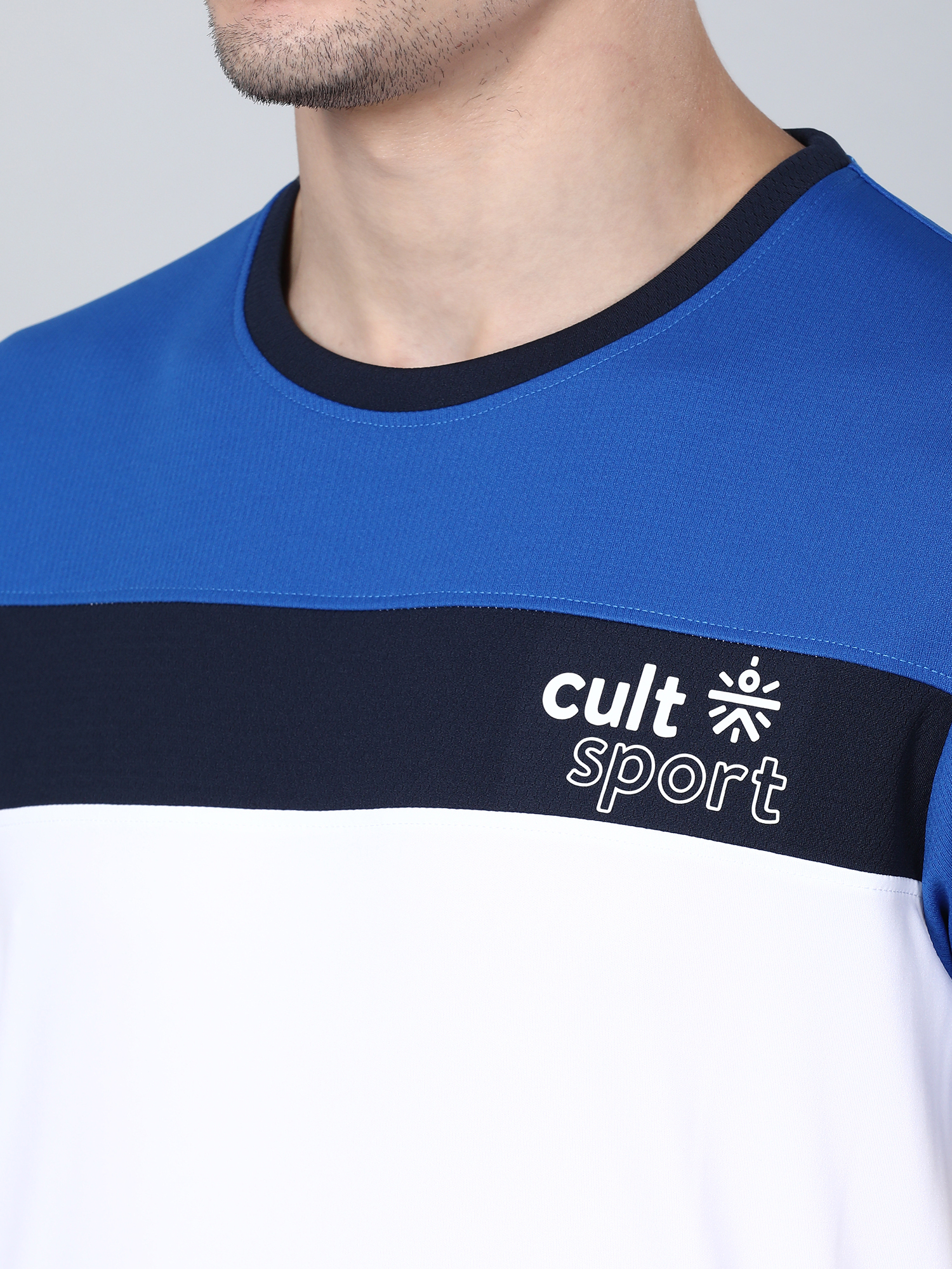 Signature Band Blue Gym Tee