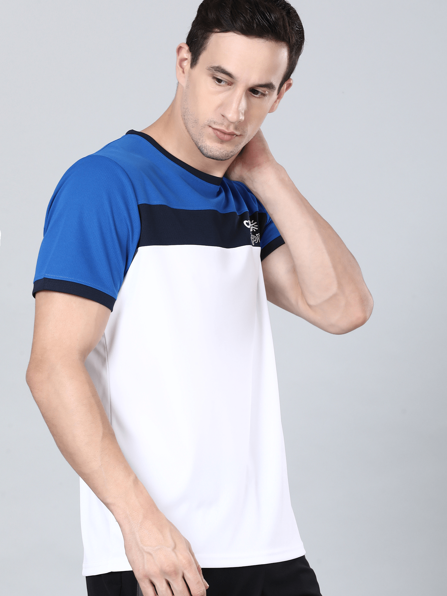 Signature Band Blue Gym Tee