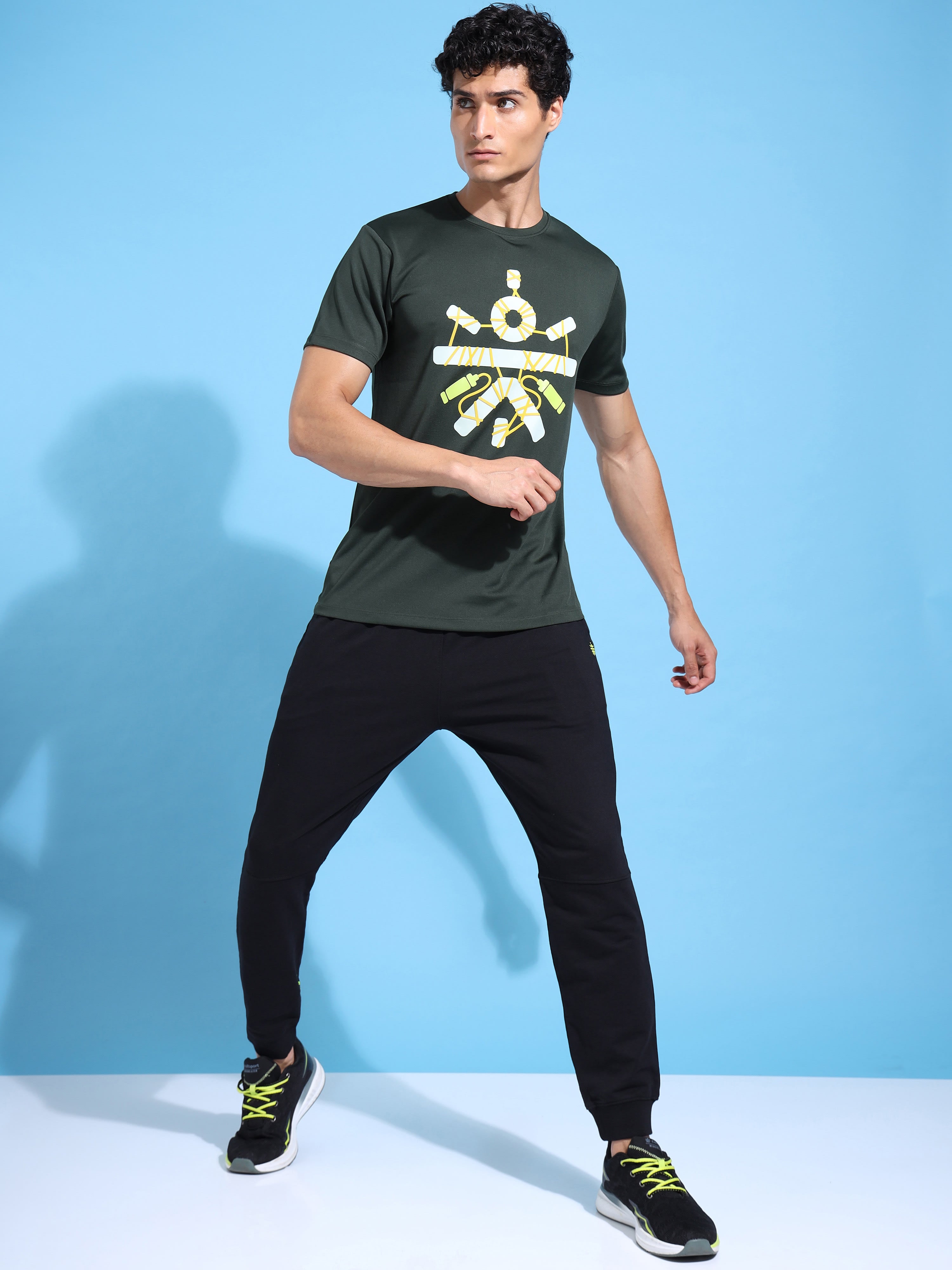 Graphic Print Performance T-shirt