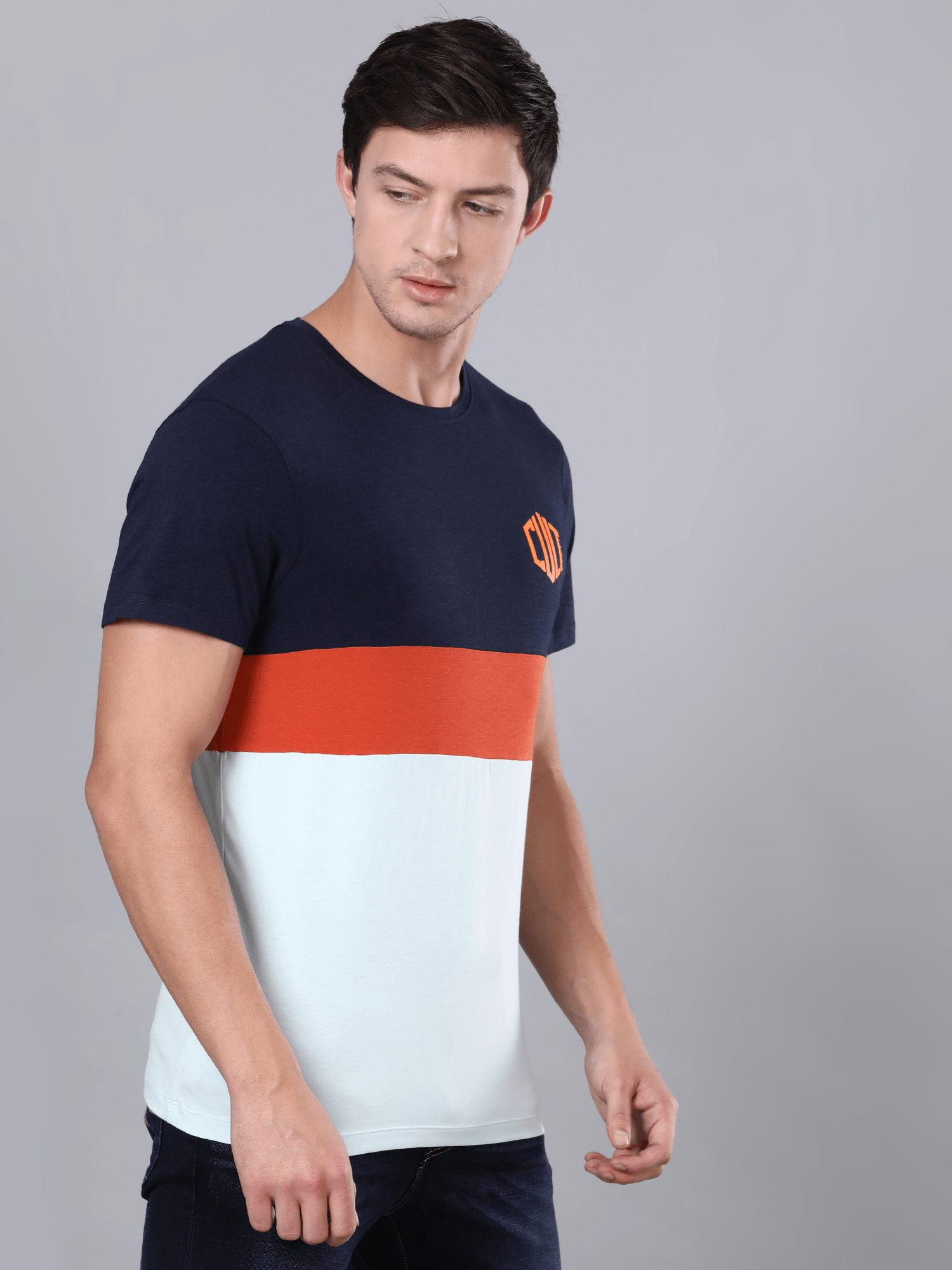 Bamboo Navy Casual Tee