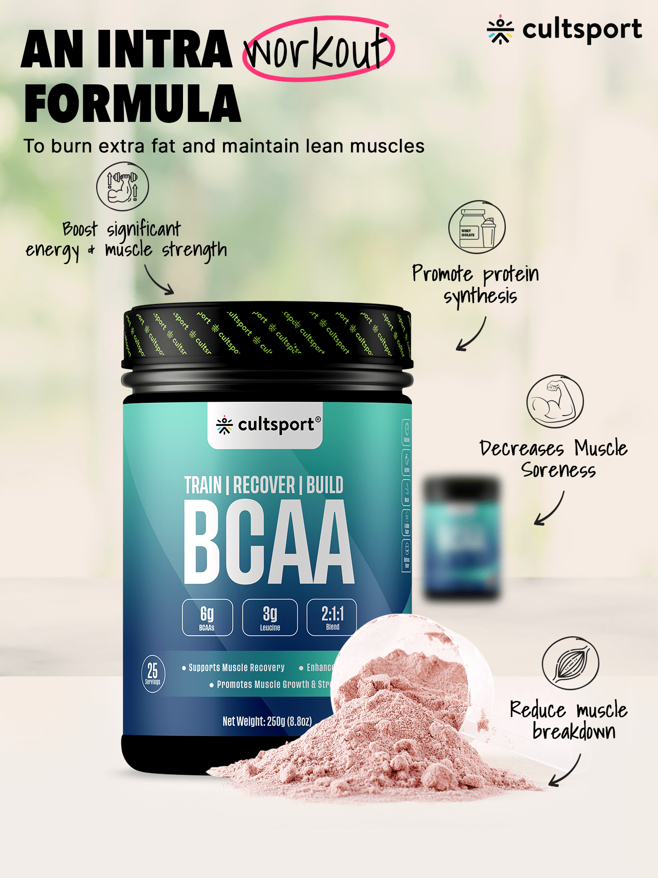 Protein Pump Combo - 800 gm