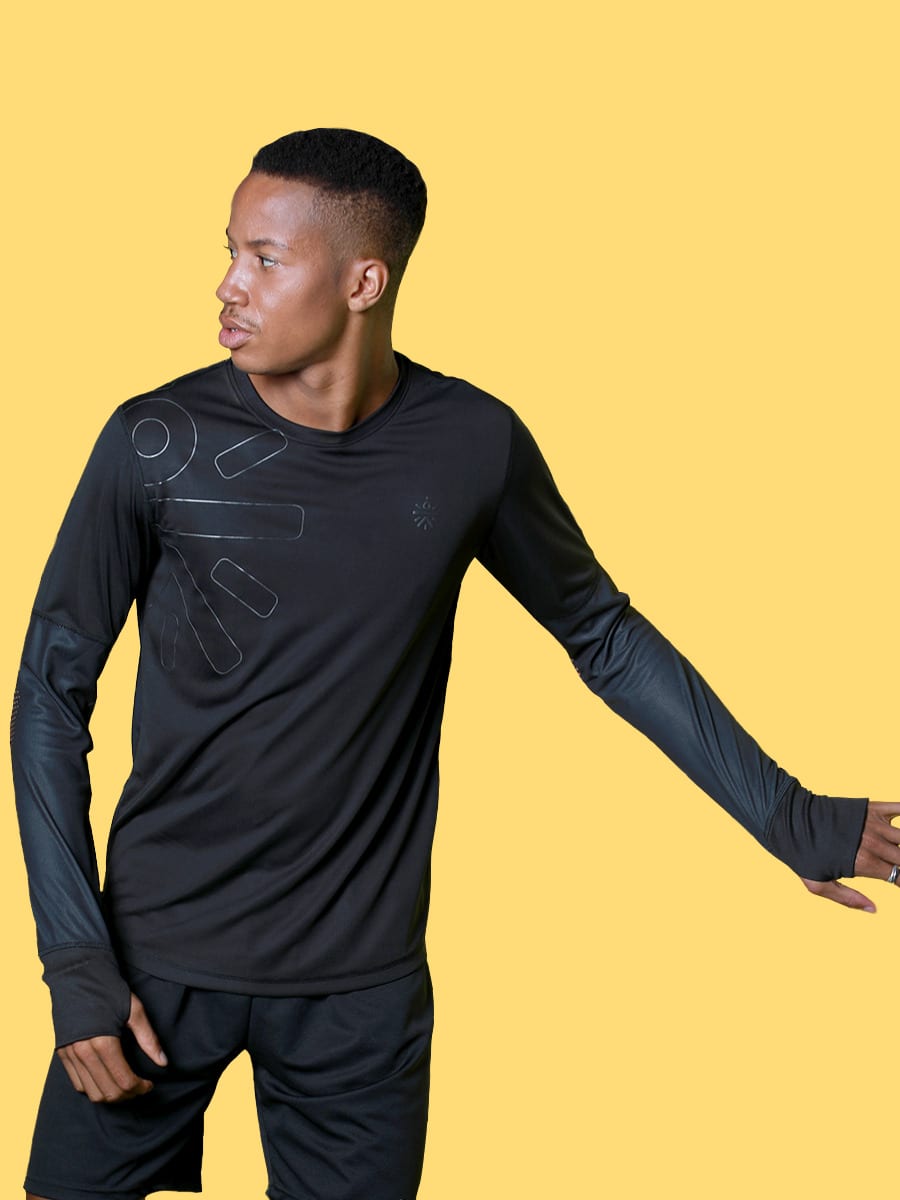 Men Signature Black/Red Insignia Tee